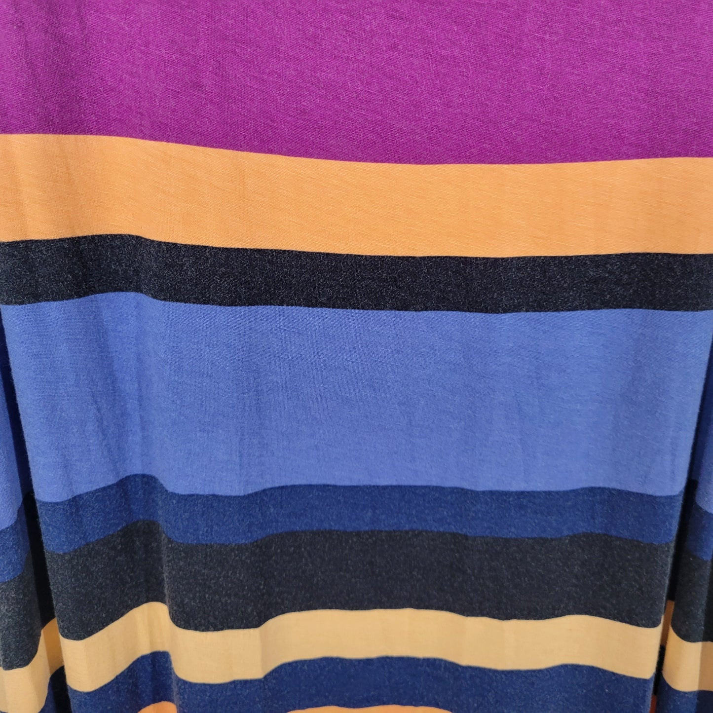Ana A.n.a Women 1X Maxi Dress Multicolor Striped Sleeveless Stretch Tank STR146E