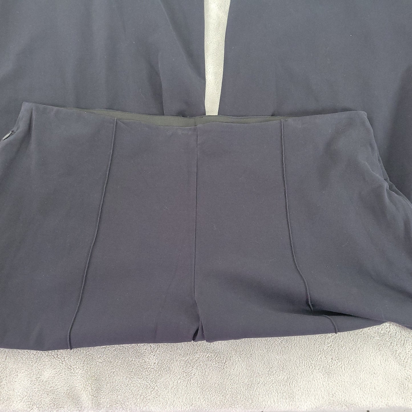 Lands' End Women's Blue Starfish Palazzo Pants 3X Cotton Blend Pull On SL108E