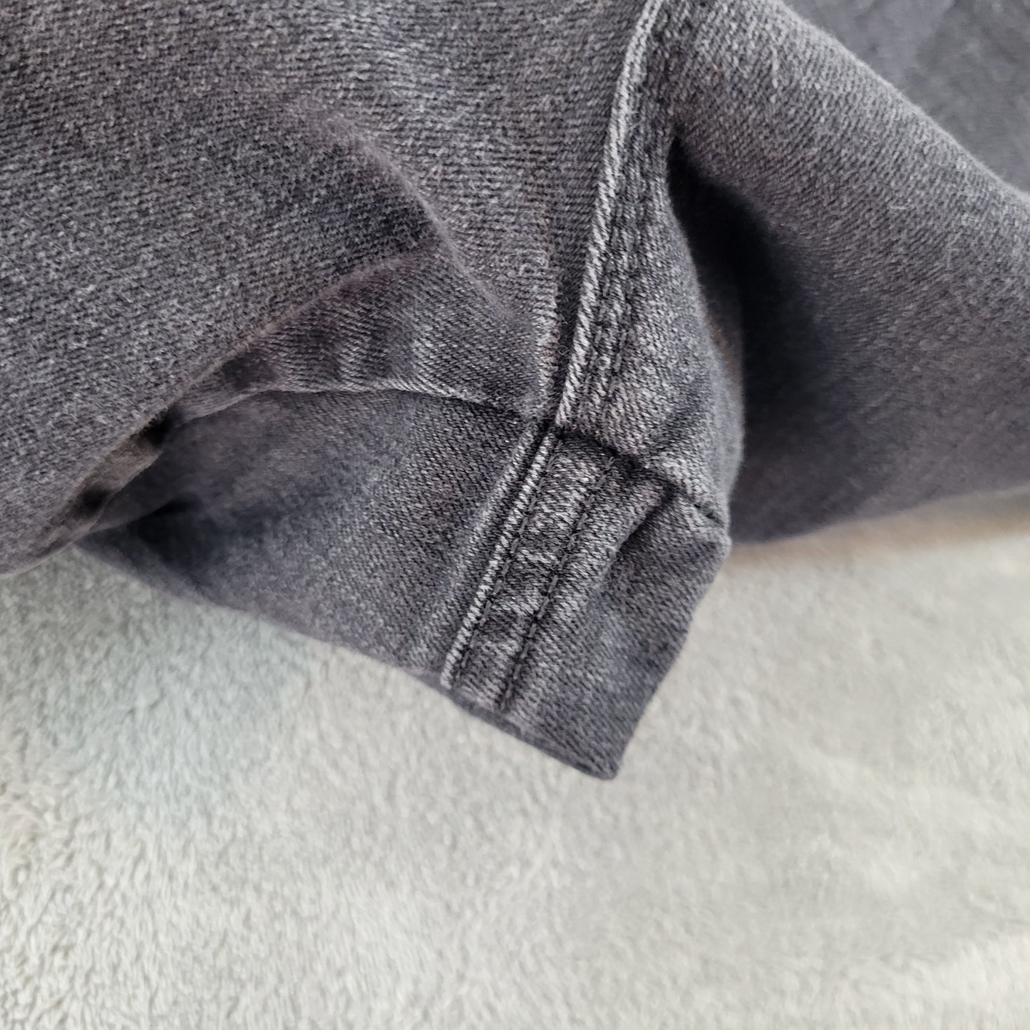 Gloria Vanderbilt Amanda Jeans 24W Plus Black Cropped Bootcut BOO2E
