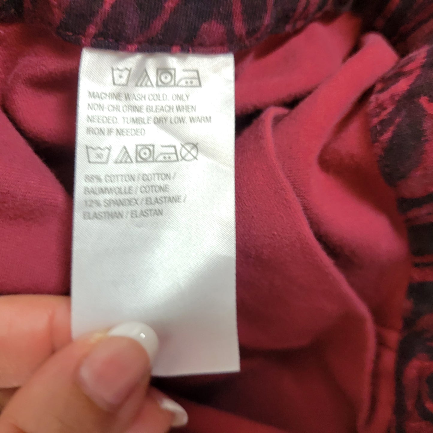 Susan Graver Weekend Plus 2XP Paisley Capri Pants Elastic Waist Pull On PAI59E
