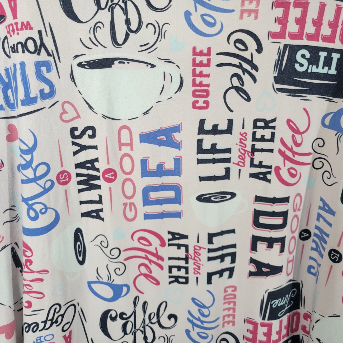 Secret Treasures Women L XL Coffee Pajama Top Nightgown Sleepwear V-Neck NOV23XE