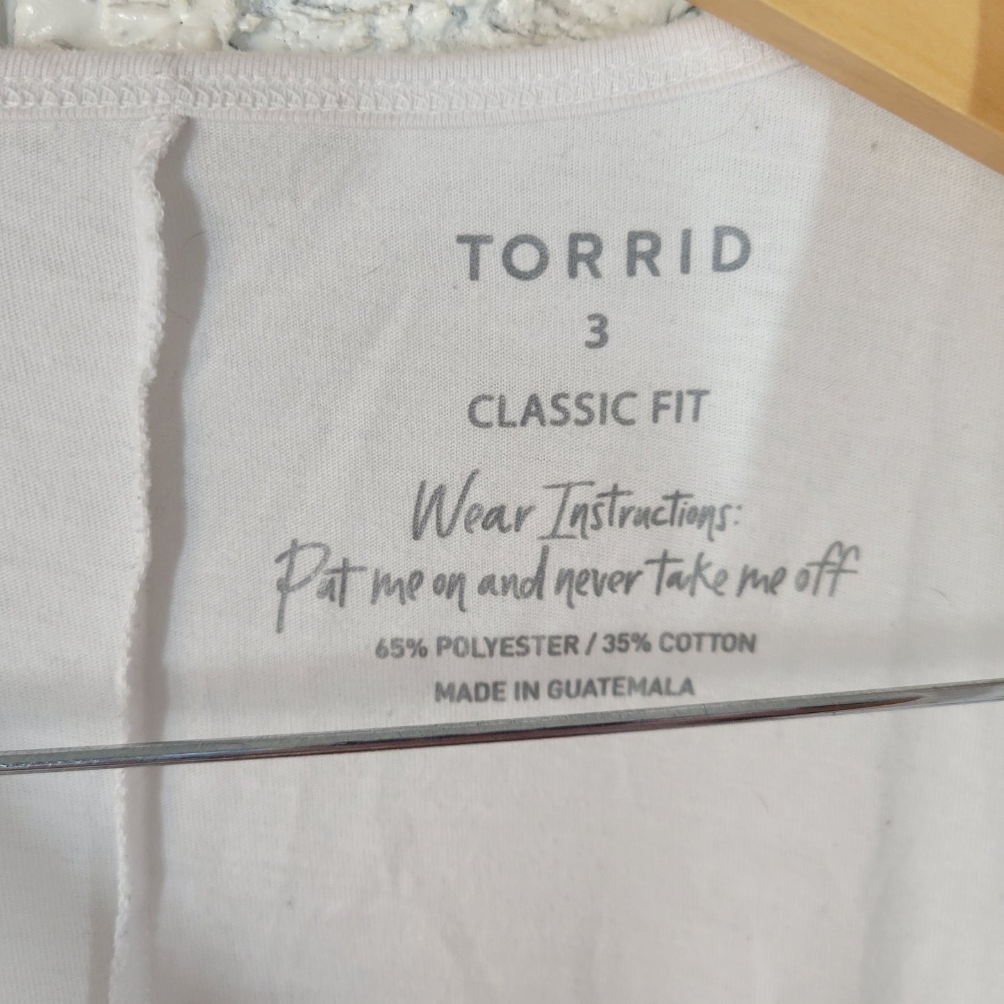Torrid Womens 3X Tank Top White Graphic Peace Love Hope Plus Sleeveless NOV80E