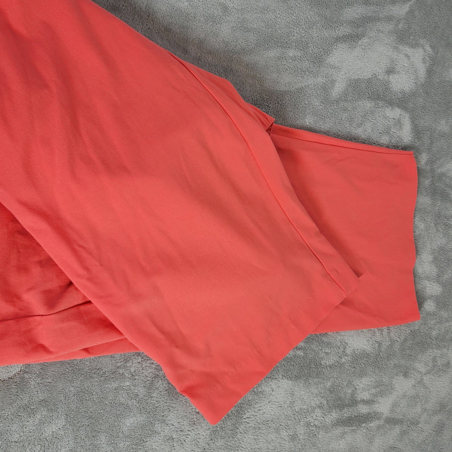 Ruby Rd Women 16W Dress Pants Pink Solid Straight Leg Elastic Waist PIN20E