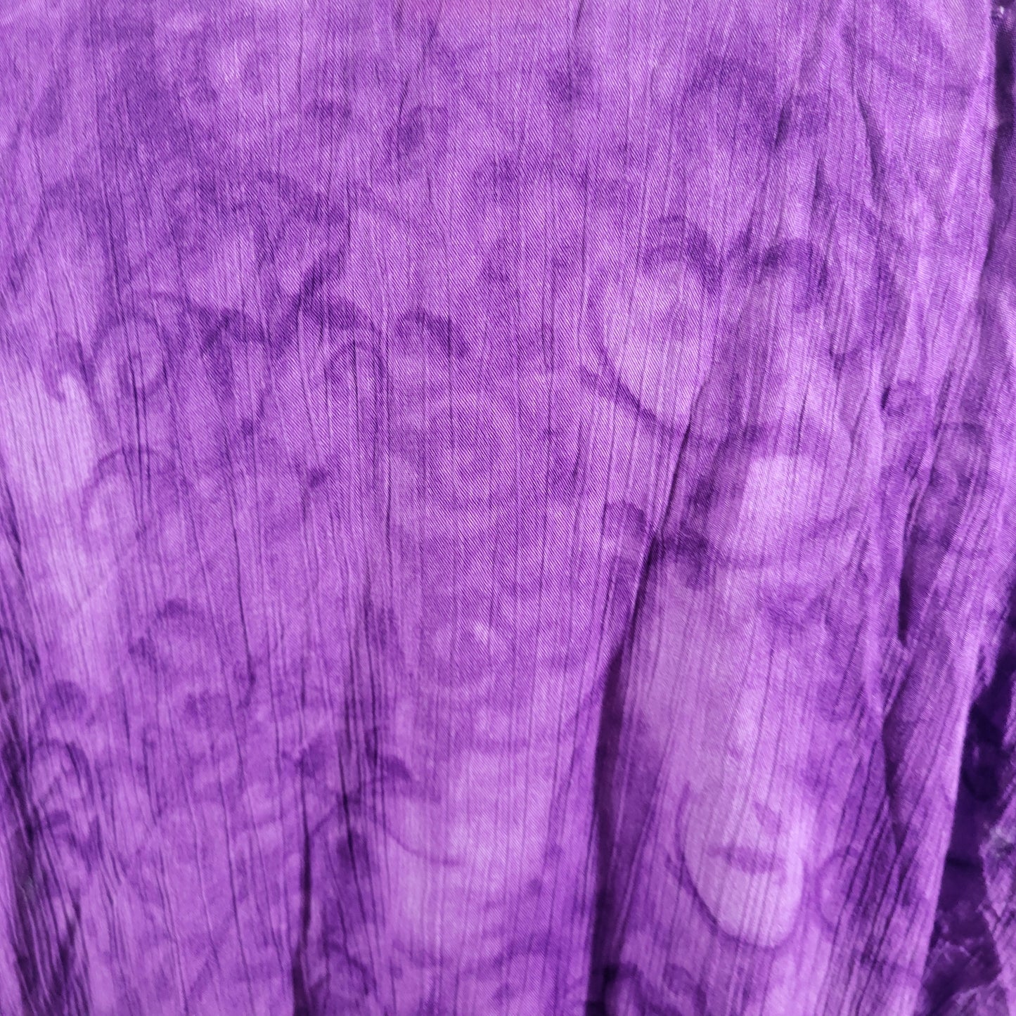 CM Shapes Women 2X Purple Embroidered Button Up Top Shirt Rayon PUR57E