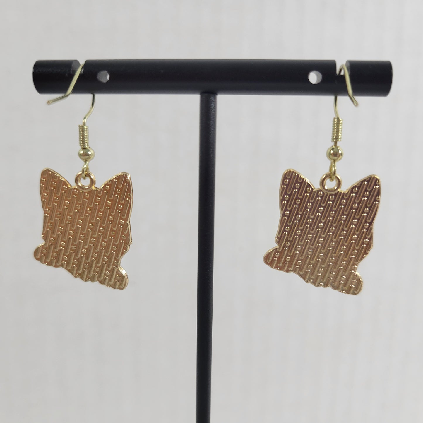 Corgi Dog Dangle Earrings Fish Hook Puppy Novelty Jewelry Pet Lover E23E