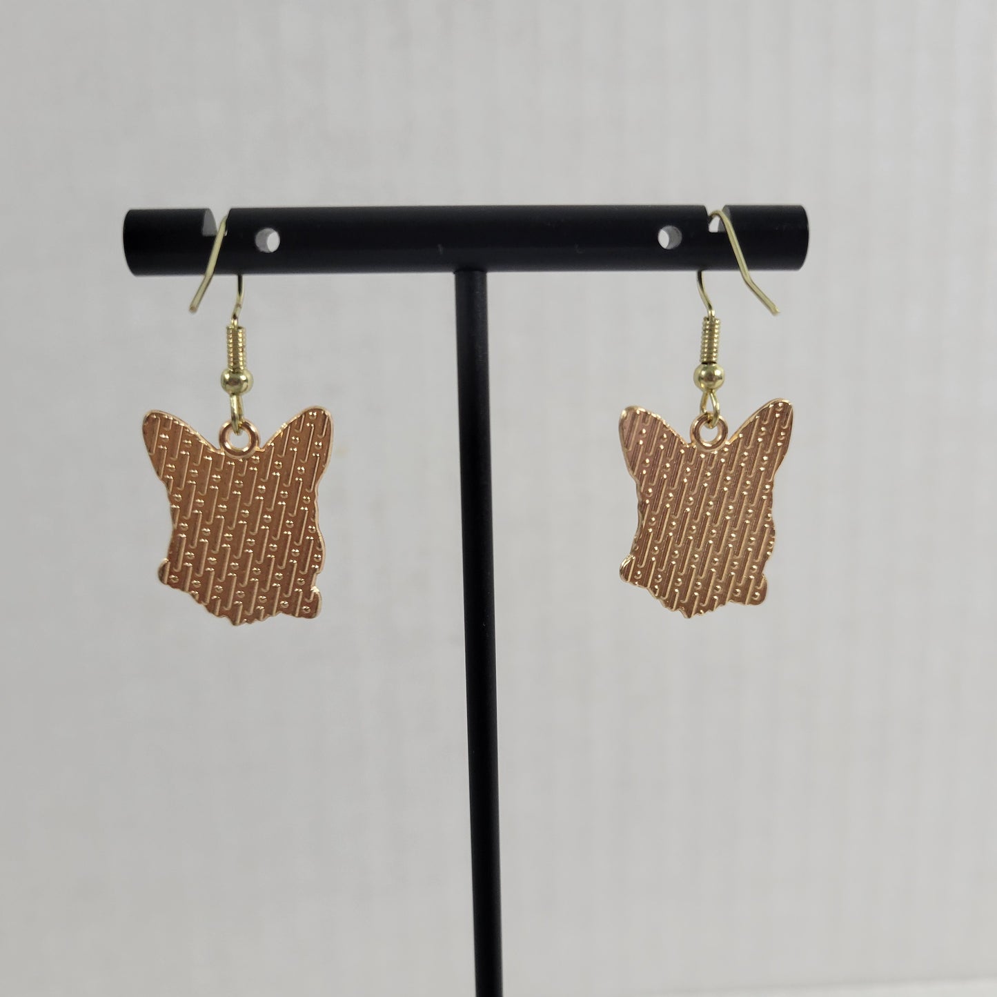 Corgi Dog Dangle Earrings Fish Hook Puppy Novelty Jewelry Pet Lover Gift E24E