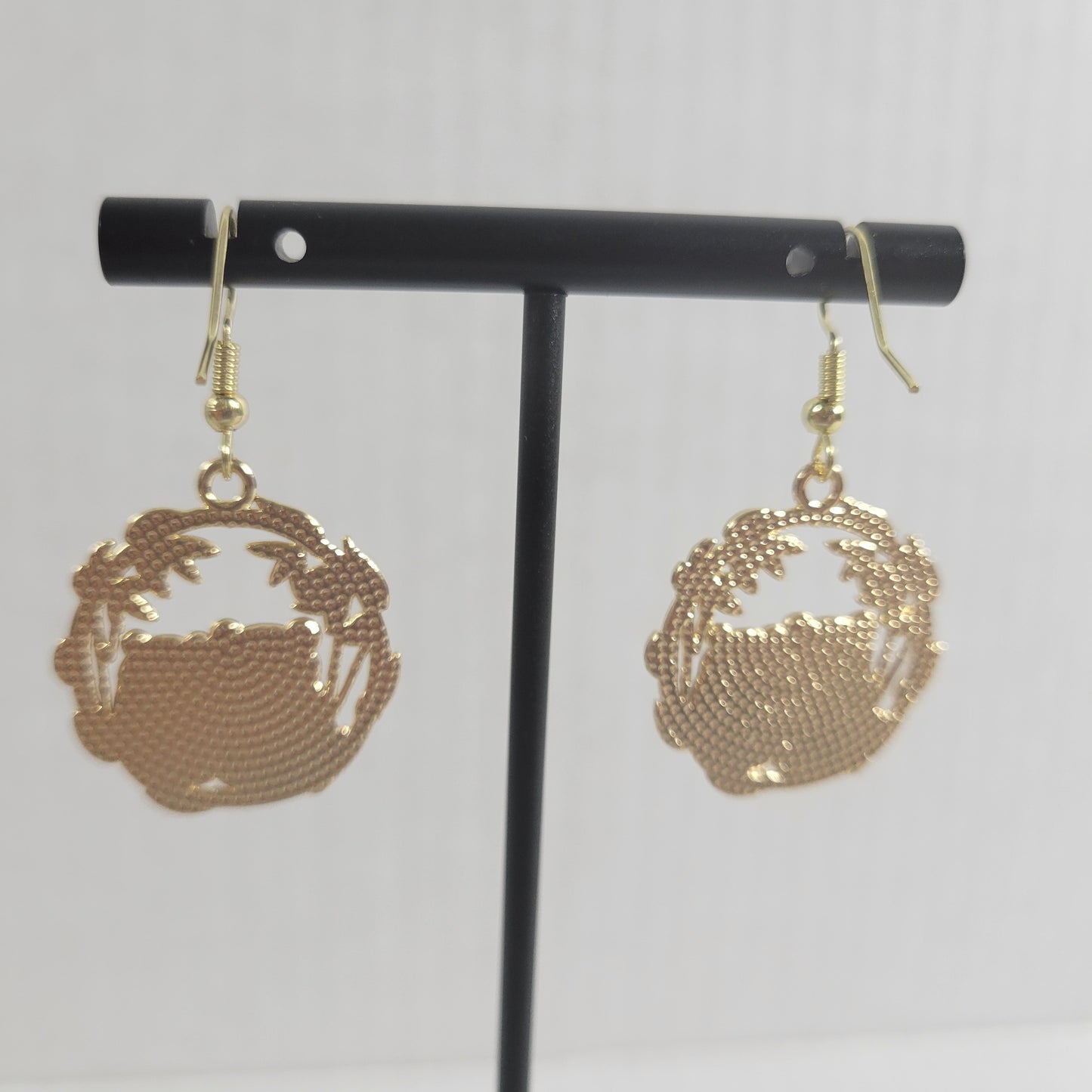 Panda Bears Dangle Earrings Fish Hook Cute Animal Novelty Statement New E37E