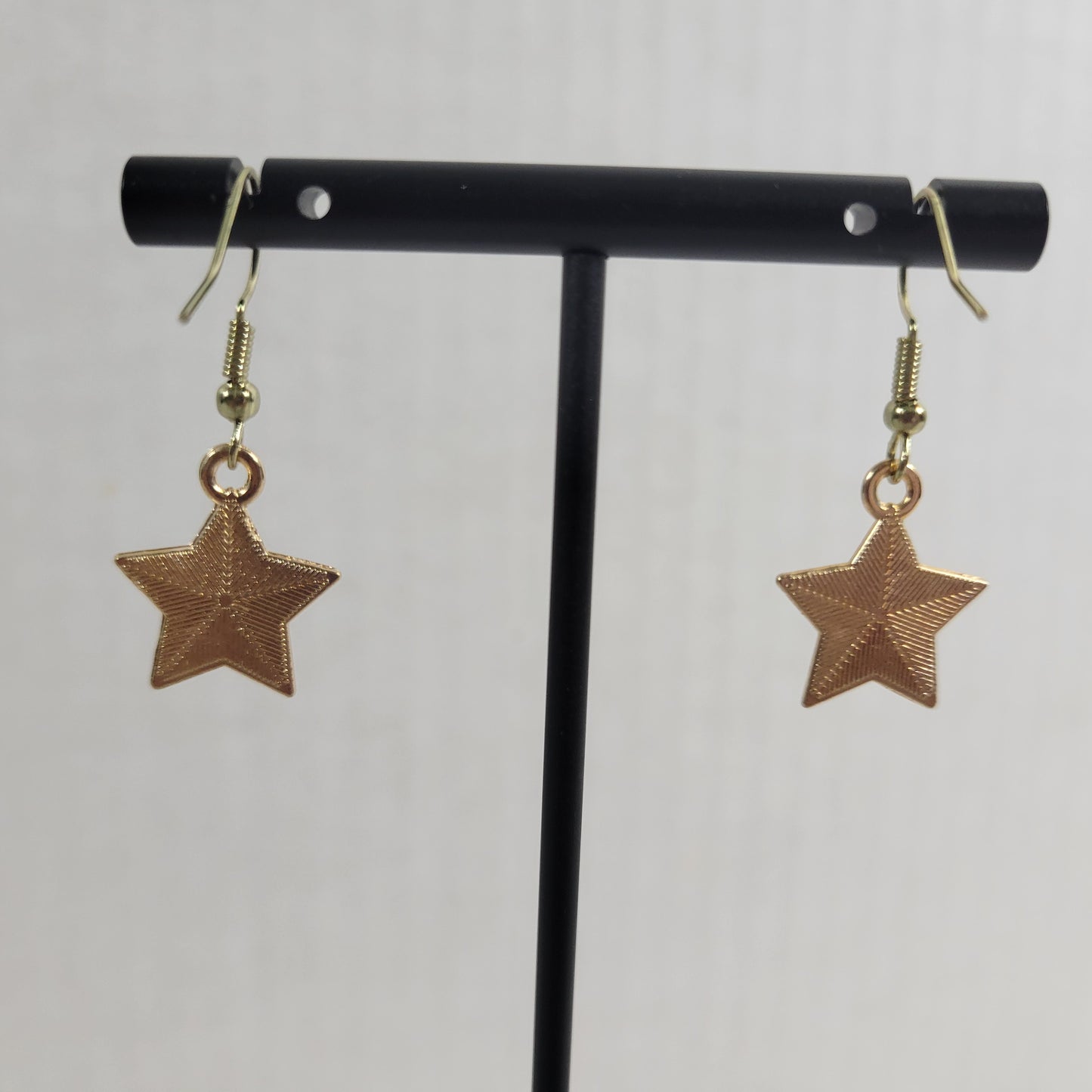 USA Flag Star Earrings Patriotic July 4th Dangle Drop Multicolored Women E47E
