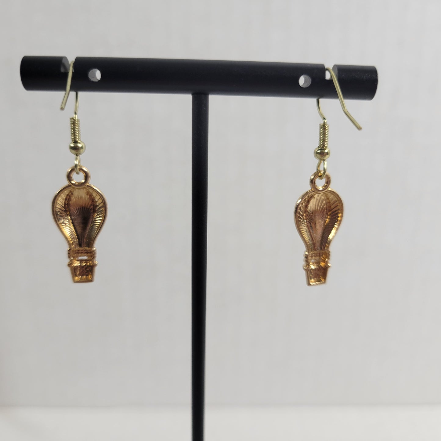 USA Hot Air Balloon Earrings Patriotic July 4th Dangle Drop Women Holiday E62E