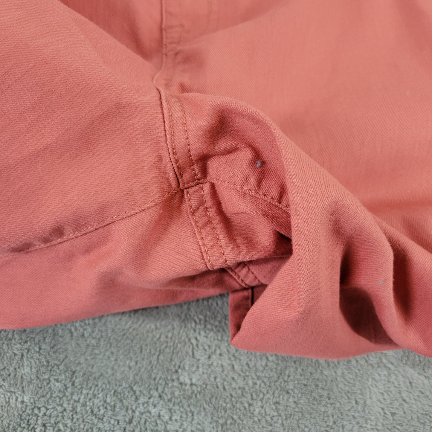 Woman Within Pants 16W Dusty Rose Pink Tapered Pull On Elastic Waist SL114E