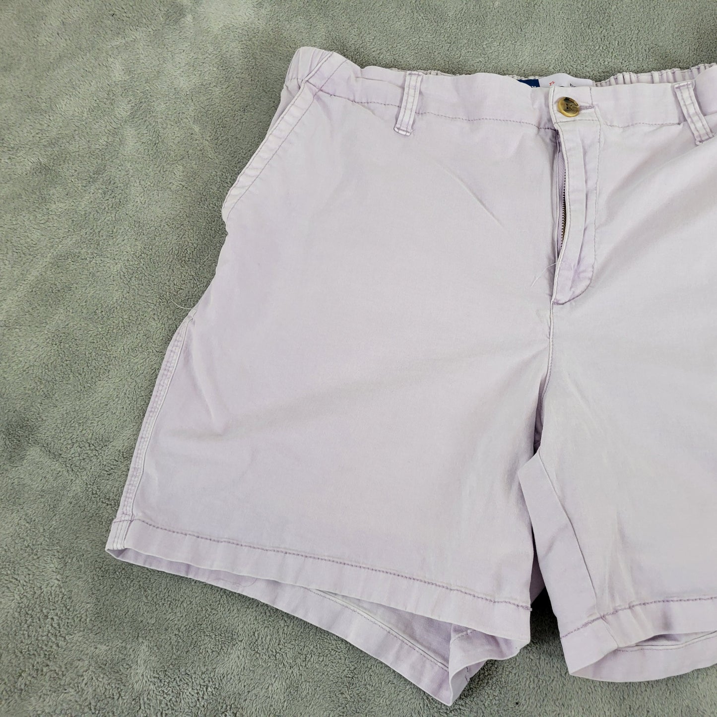 Old Navy Everyday Womens Shorts XL Lavender Chino Purple Elastic Waist PUR63E