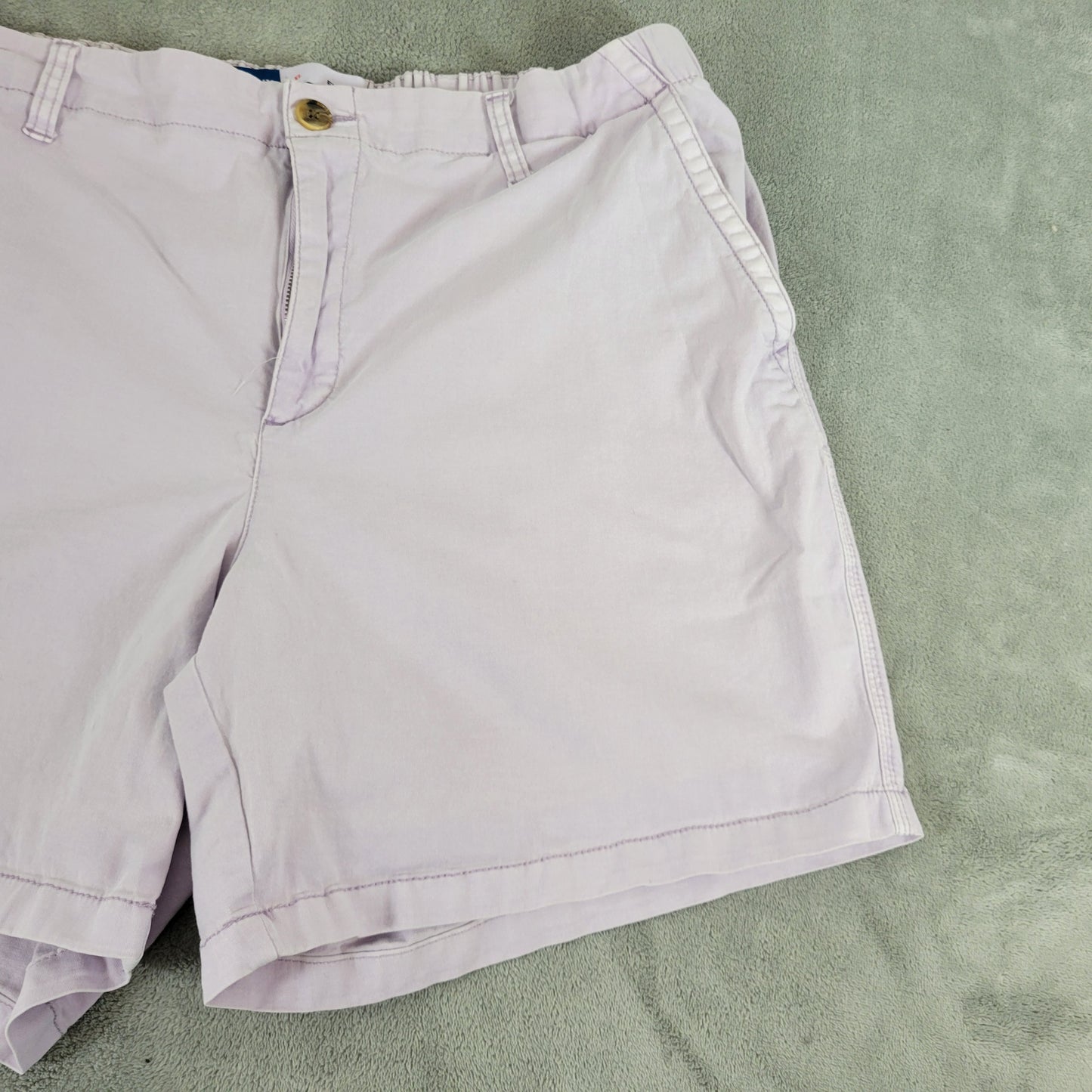 Old Navy Everyday Womens Shorts XL Lavender Chino Purple Elastic Waist PUR63E