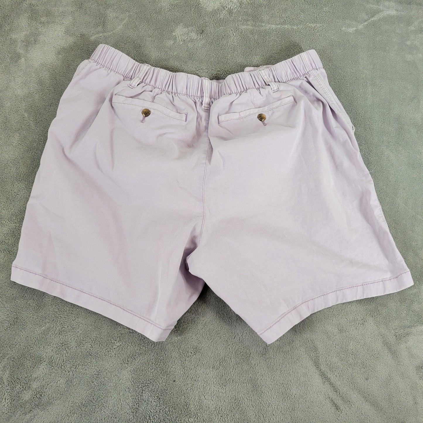 Old Navy Everyday Womens Shorts XL Lavender Chino Purple Elastic Waist PUR63E