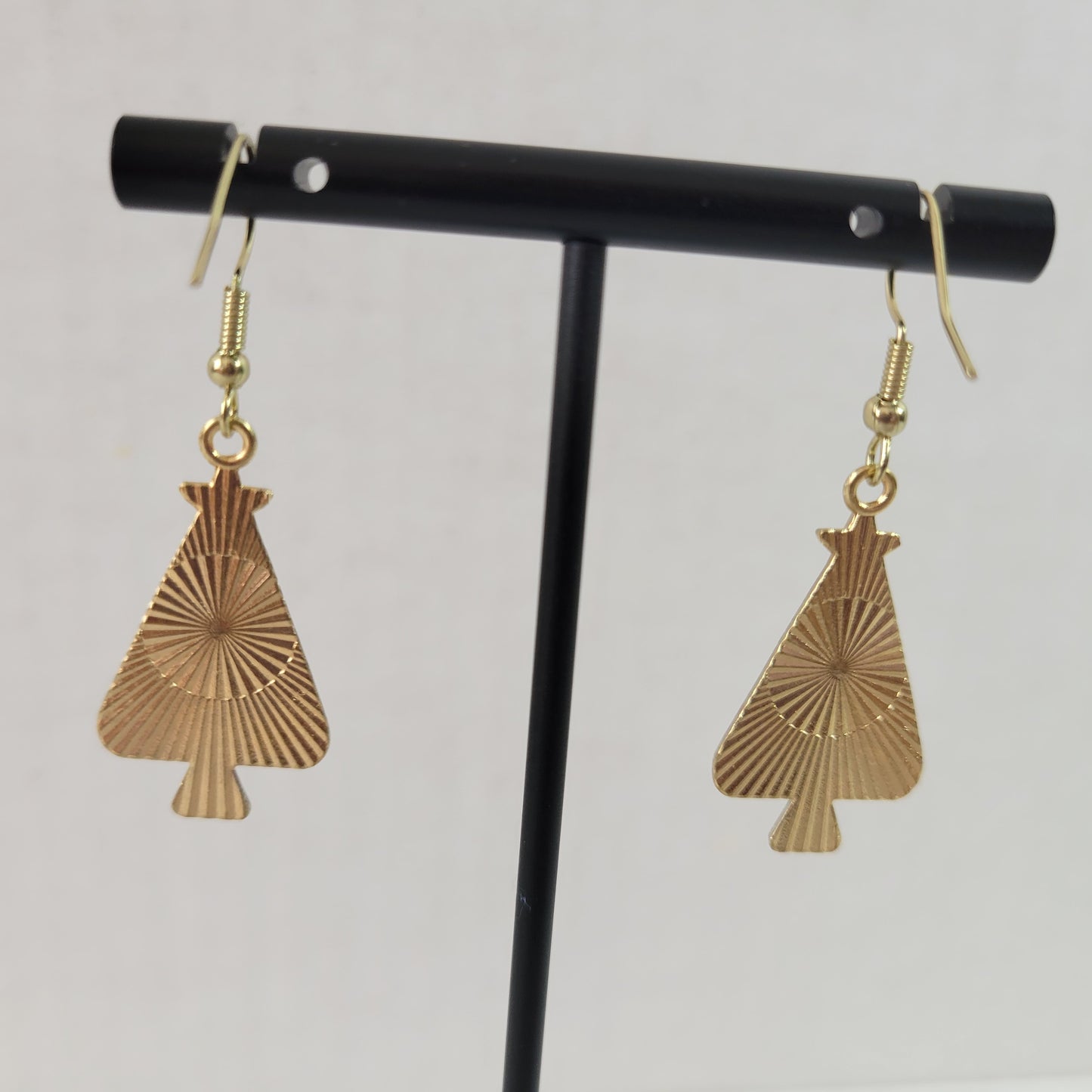 Christmas Tree Ornament Dangle Drop Earrings Women Holiday Jewelry Gift E85E