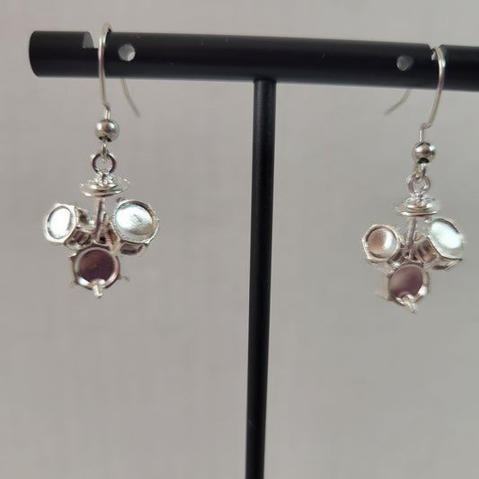 Women Drum Set Dangle Earrings Music Lover Statement Jewelry Percussion E88E