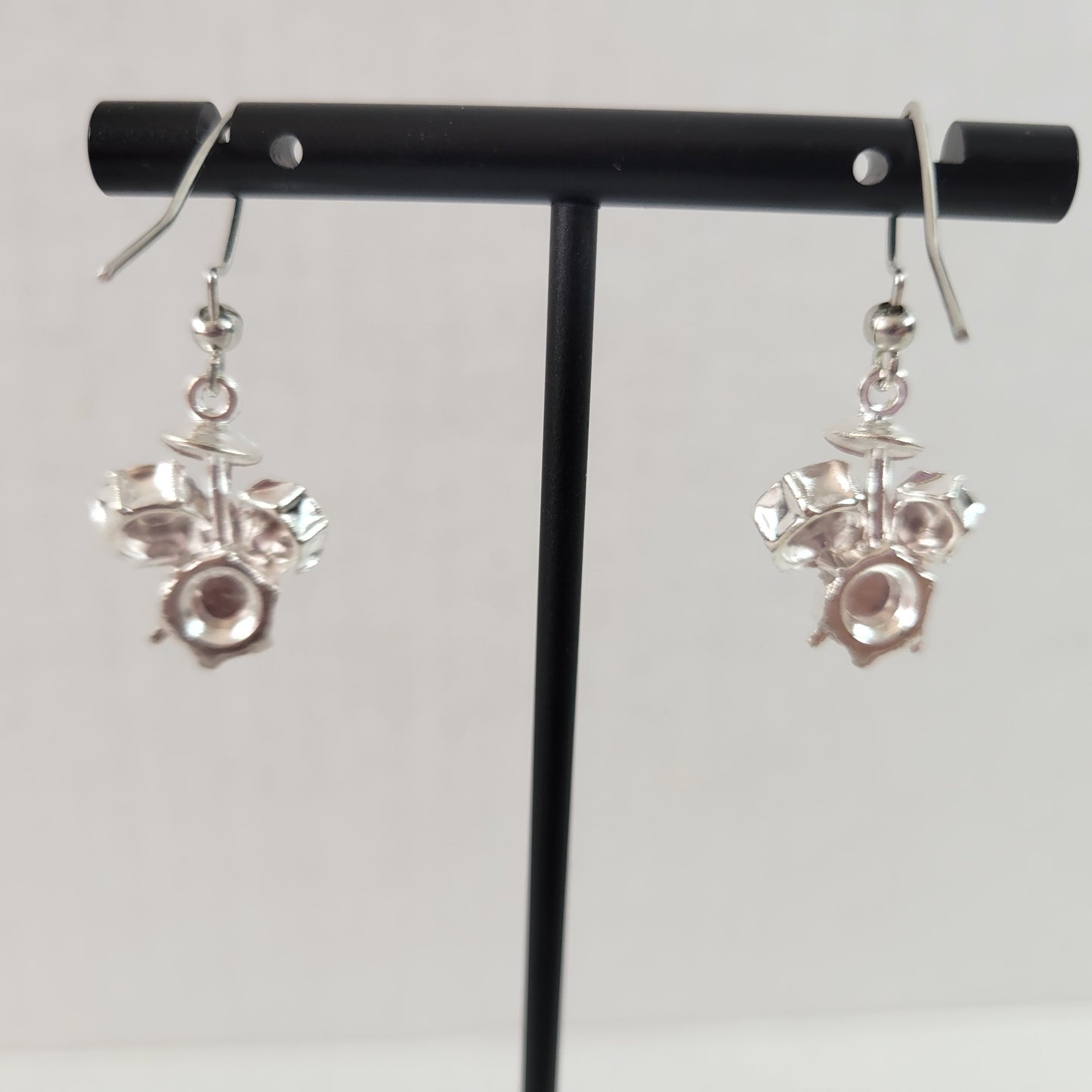 Women Drum Set Dangle Earrings Music Lover Statement Jewelry Percussion E88E