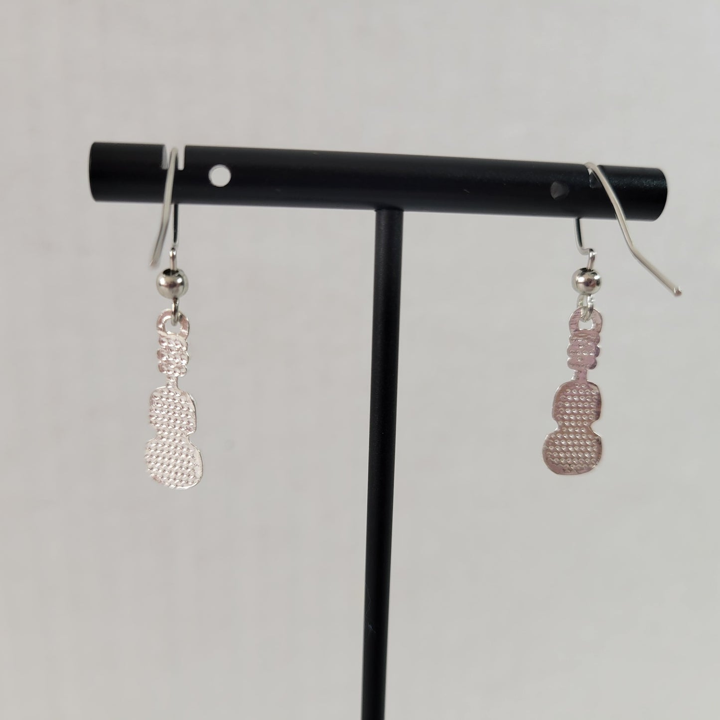 Women Violin Fiddle Dangle Earrings Music Lover Drop Jewelry Musician Gift E95E