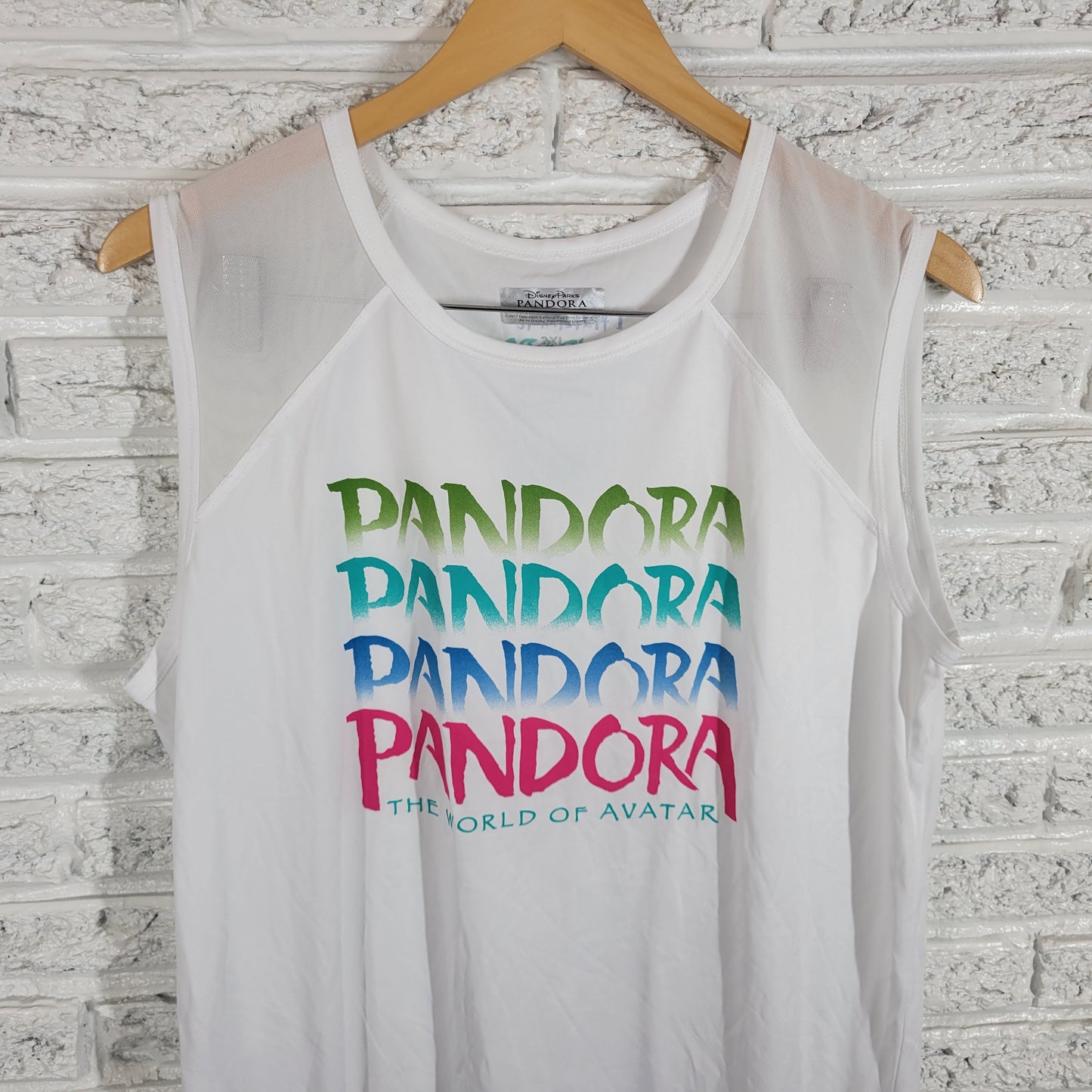 Disney Parks Avatar Pandora Tee 3XL Opening Day May 27 2017 White Shirt NOV125E