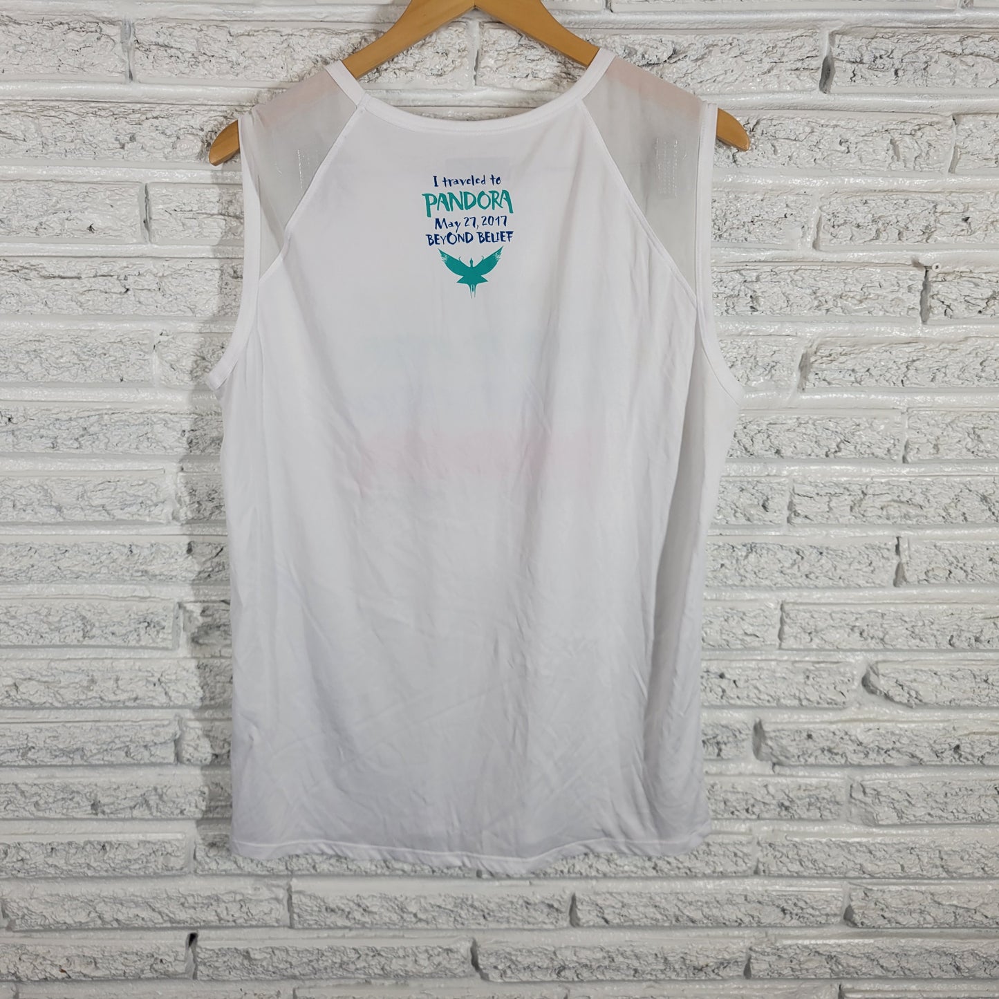 Disney Parks Avatar Pandora Tee 3XL Opening Day May 27 2017 White Shirt NOV125E