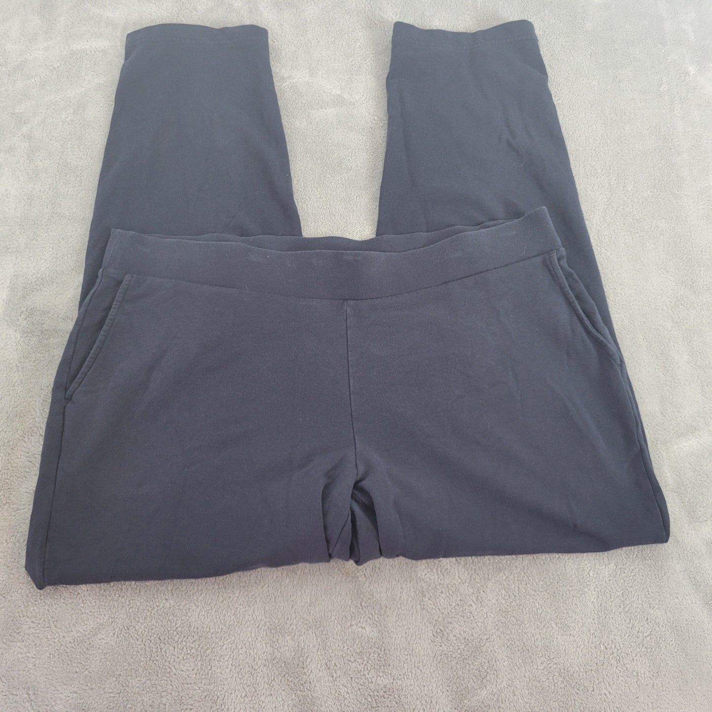 Pure Jill Affinity French Terry Pants XLP Petite Blue Slim Jogger BLU15XE