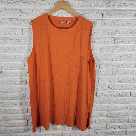 Westbound Beach Swim Cover Up XL Orange Womens Summer Pool Resort Dress ORA33E