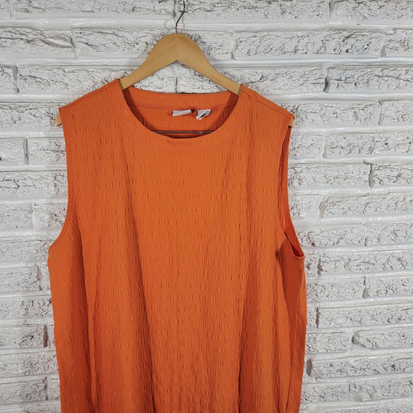 Westbound Beach Swim Cover Up XL Orange Womens Summer Pool Resort Dress ORA33E
