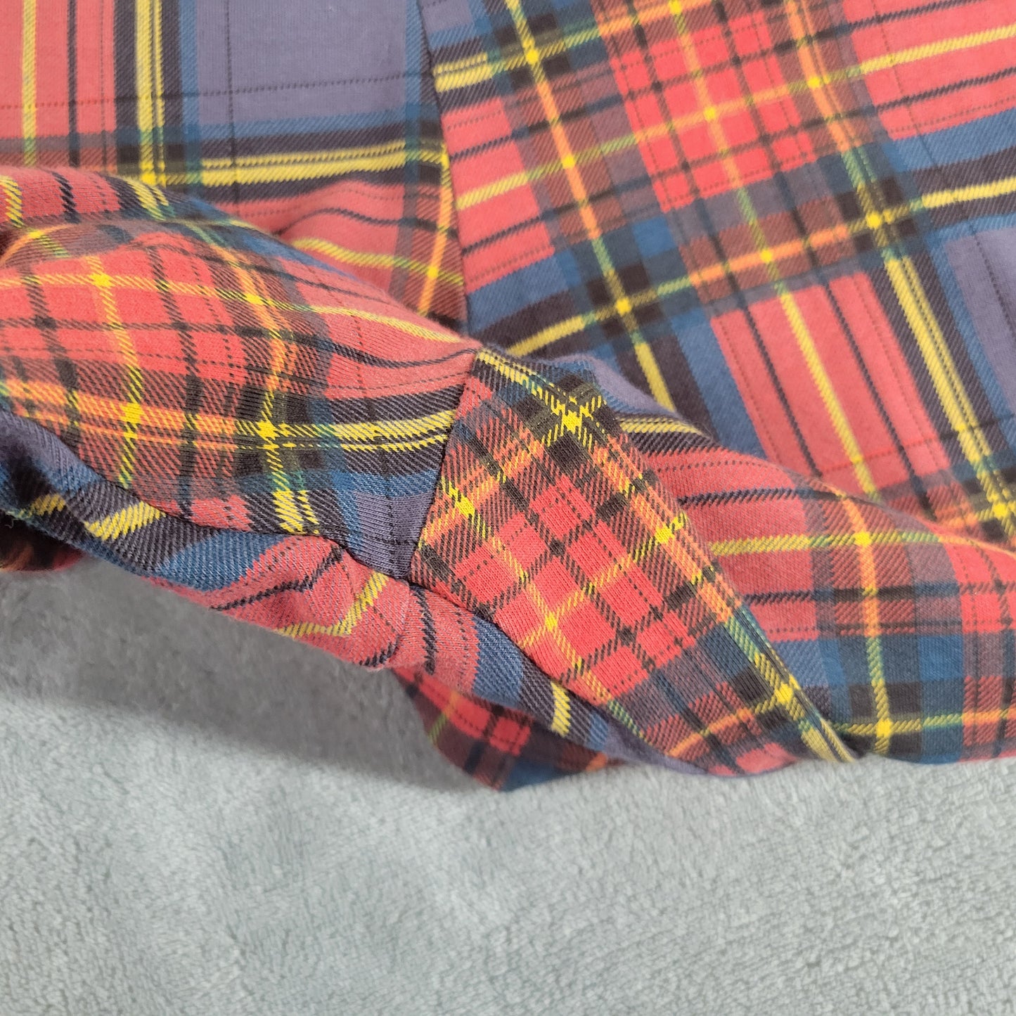 Torrid Lounge Pants Womens 6X Red Blue Plaid Sleepwear Pajamas Pull On PLA12E