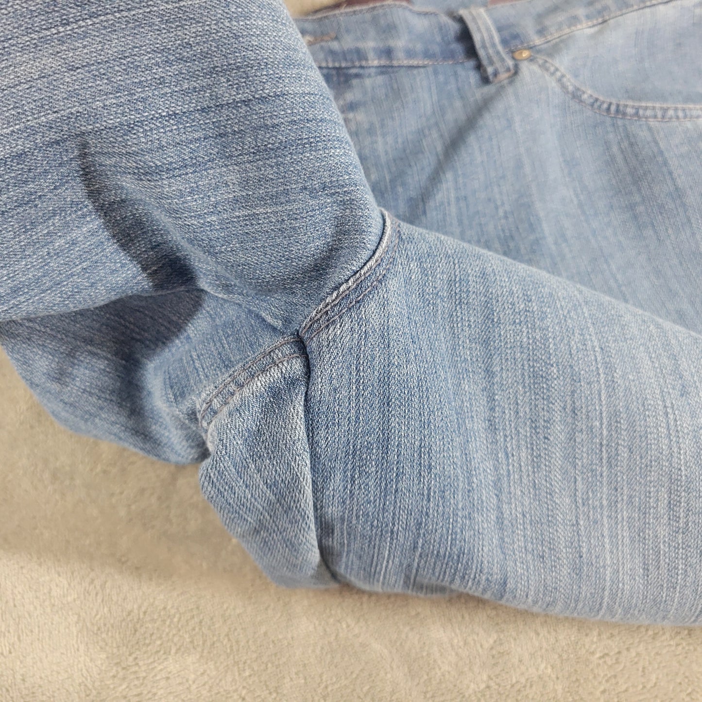Gloria Vanderbilt Amanda Jeans Size 16W Womens Medium Wash Denim Classic SL112E