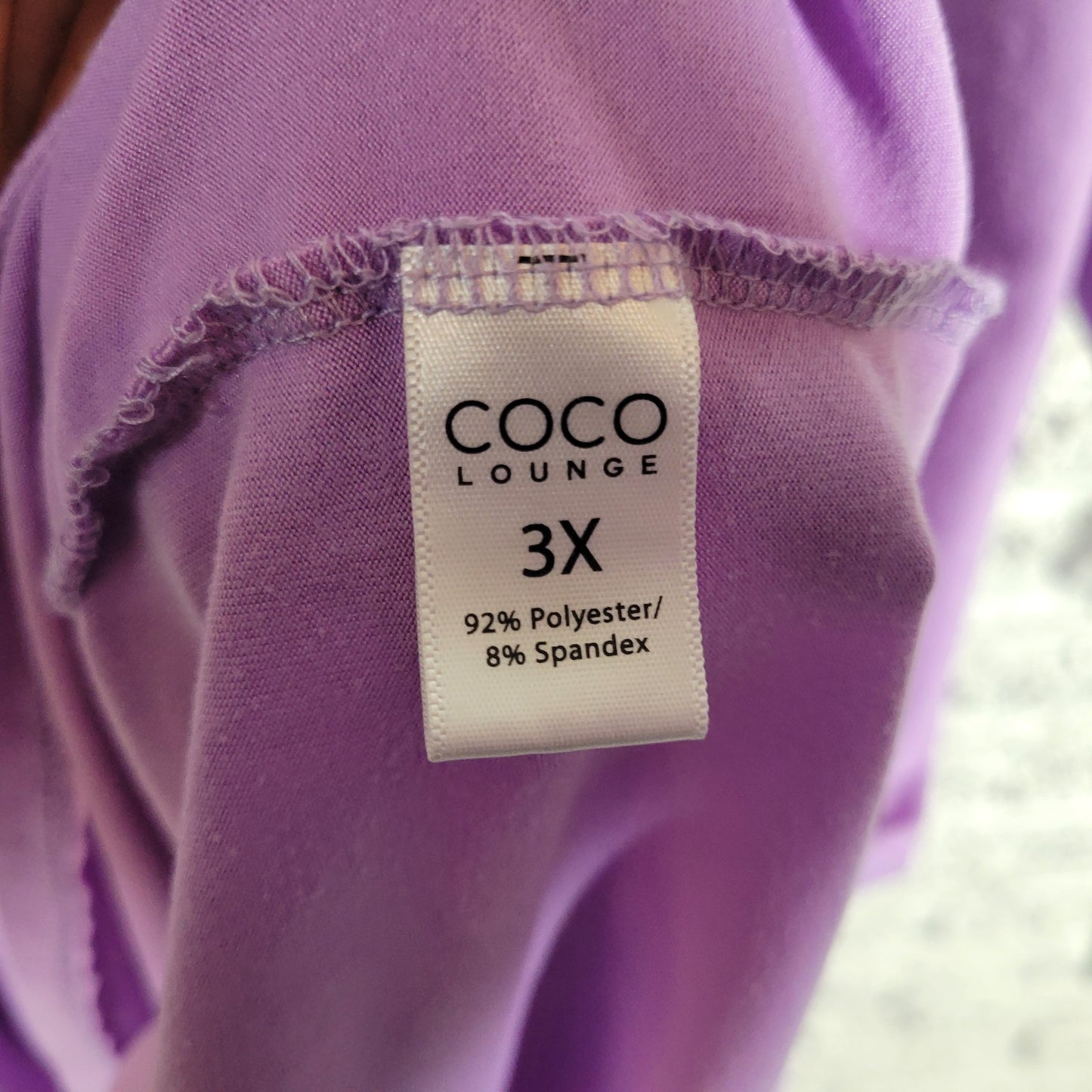 Coco Lounge Women 3X Purple Sleep Shirt French Bulldog Current Mood PUR40E