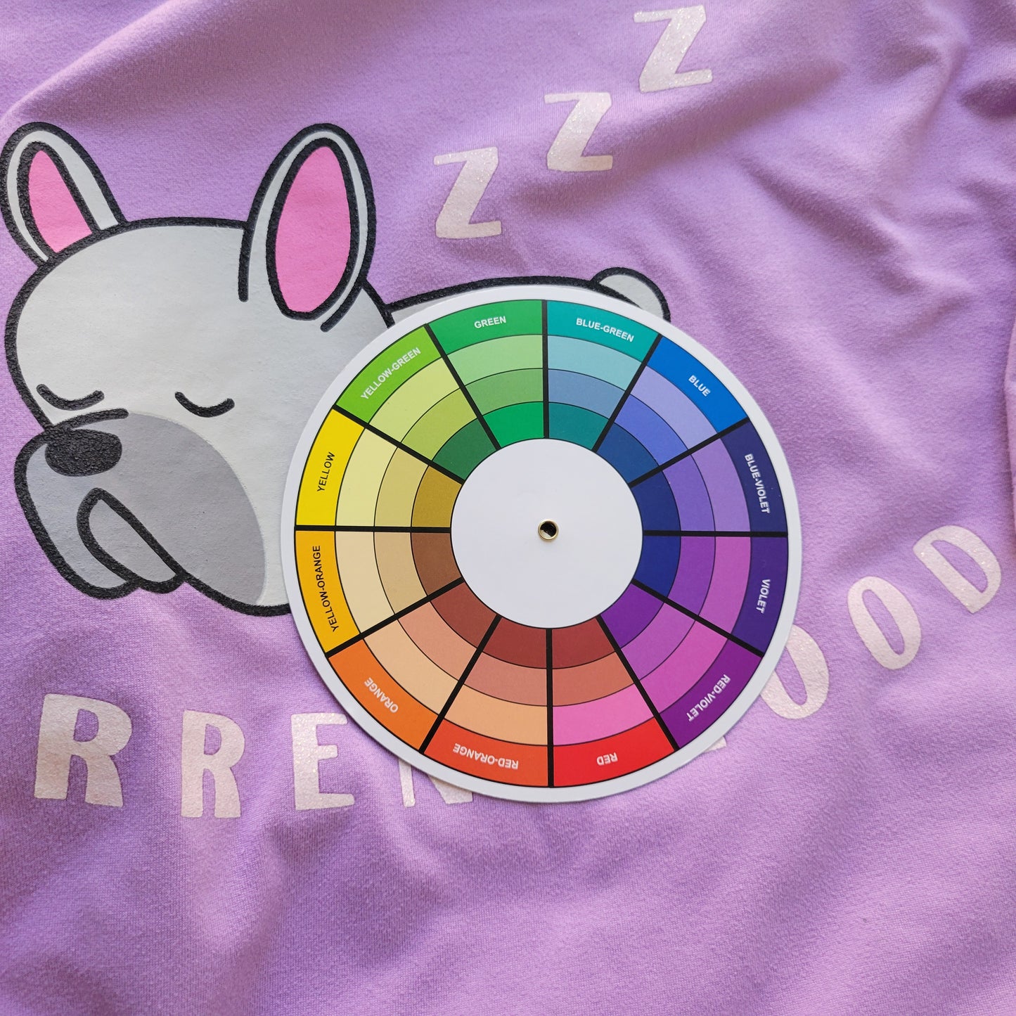 Coco Lounge Women 3X Purple Sleep Shirt French Bulldog Current Mood PUR40E