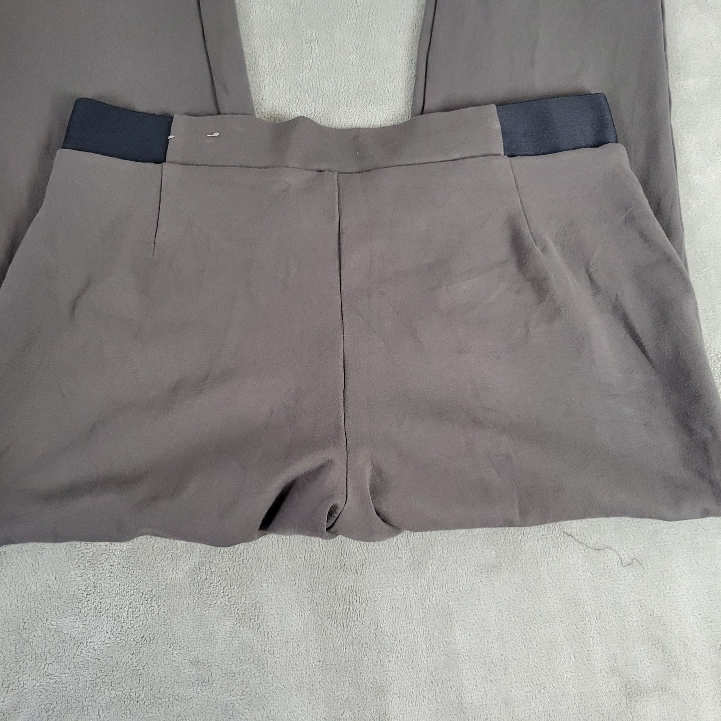 JM Collection Womens Pants XL Gray Jogger Pull On Elastic Waist Stretch GRA92E
