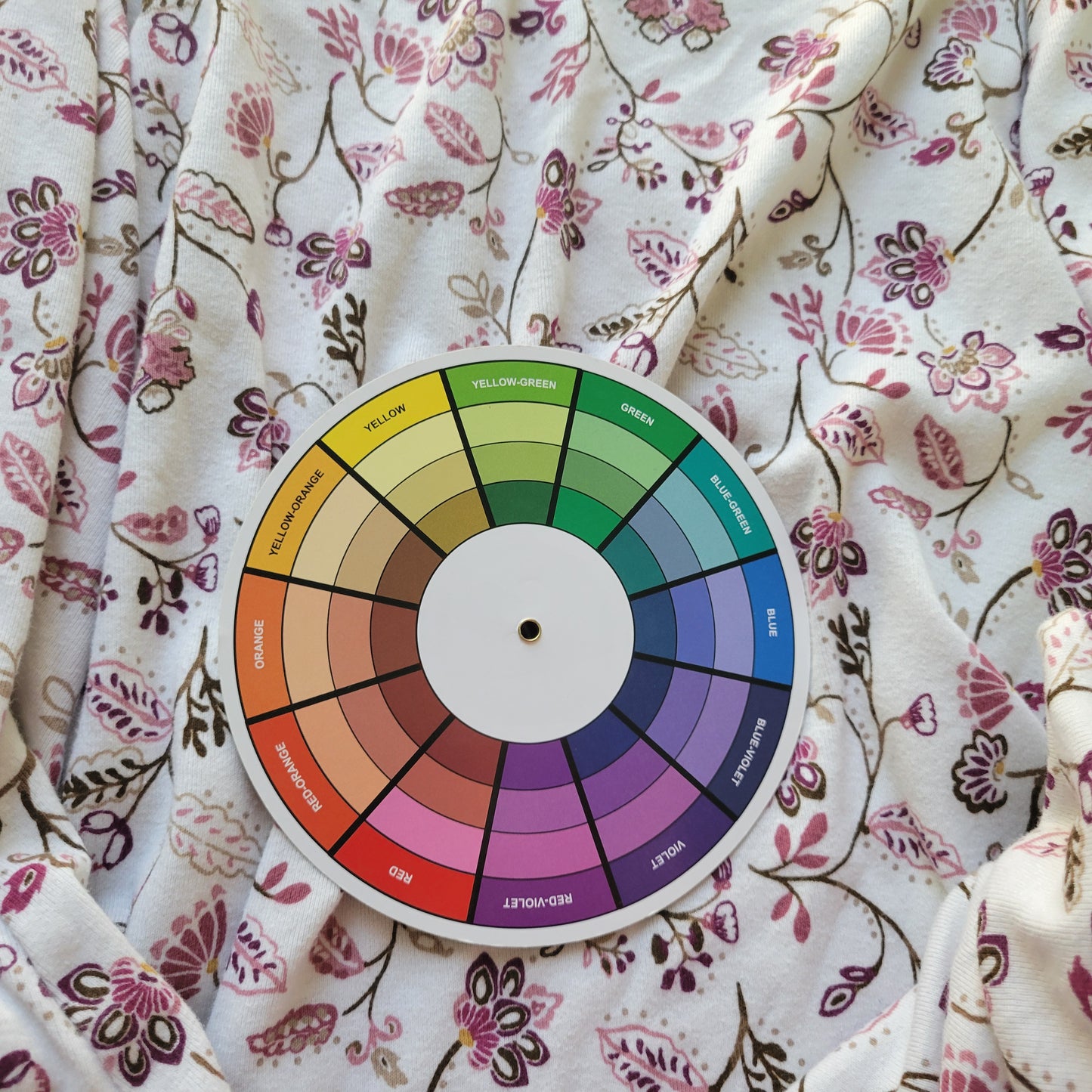 Croft & Barrow 2X Plus Size Cotton T Shirt Long Sleeve V Neck Floral FLO46E