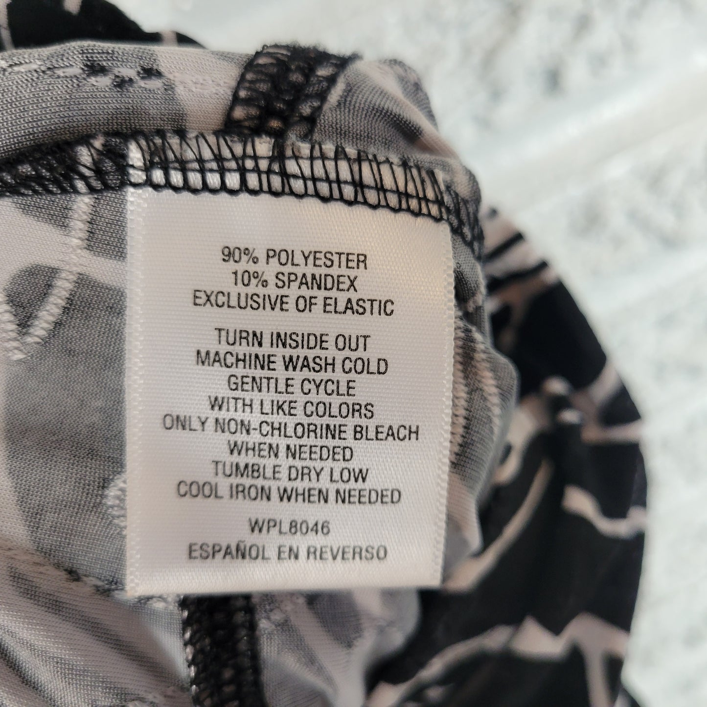JM Collection XXL Skirt Black White Animal Print Midi A-Line Plus Size ANI53E