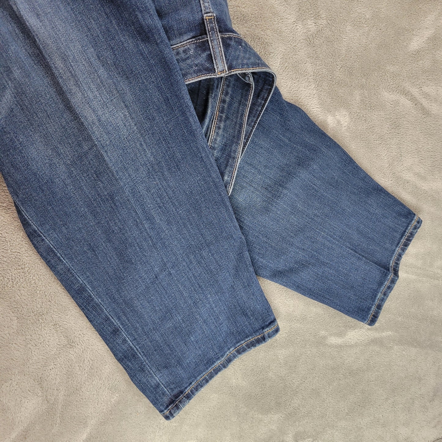 Lane Bryant Flex Magic Boyfriend Jeans 22 Plus Dark Wash Denim Stretch SL134E