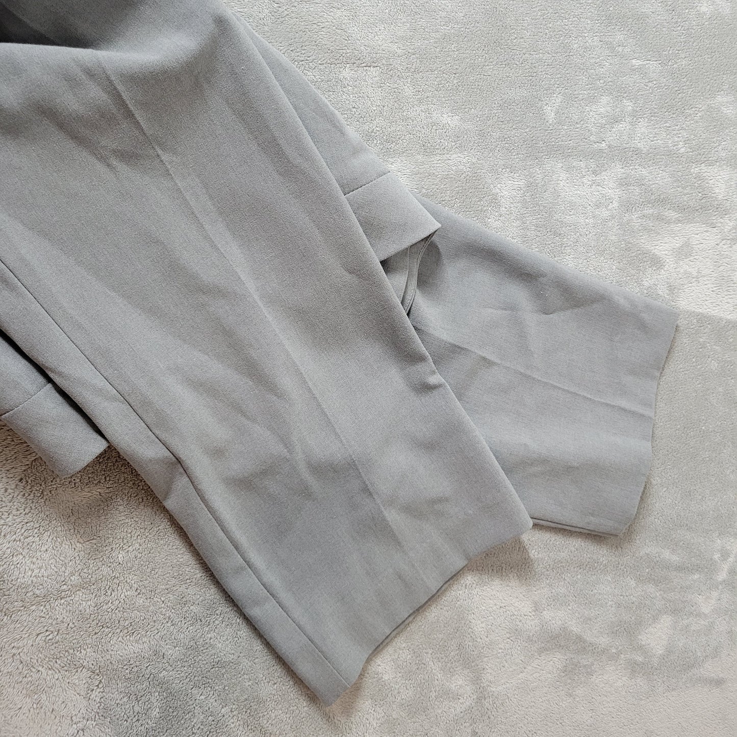 New York & Co Dress Pants 18 Womens Gray Straight Leg Stretch Work GRA75E