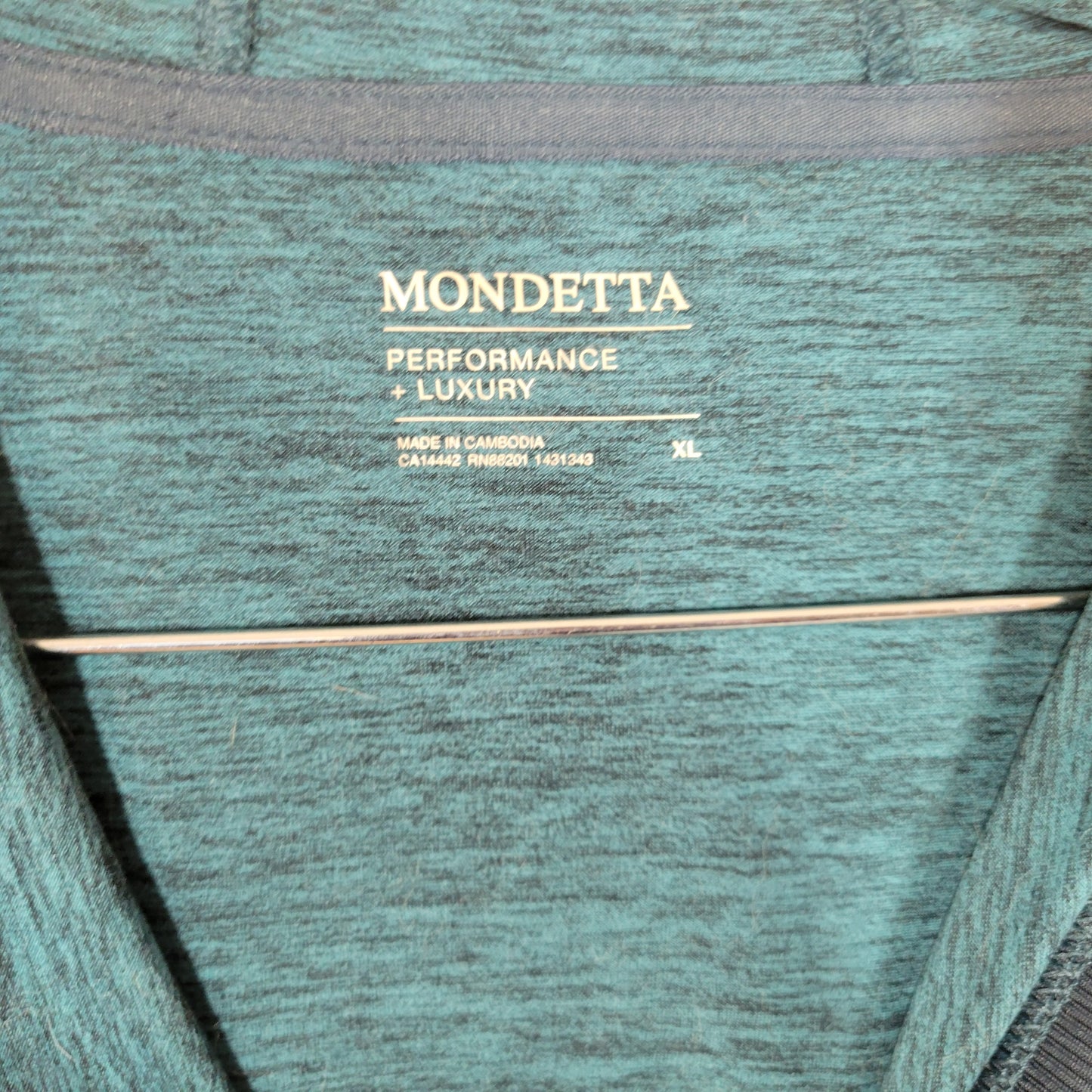 Mondetta Green Heather Pullover Hoodie Mens XL Womens 1X Activewear GRE4E