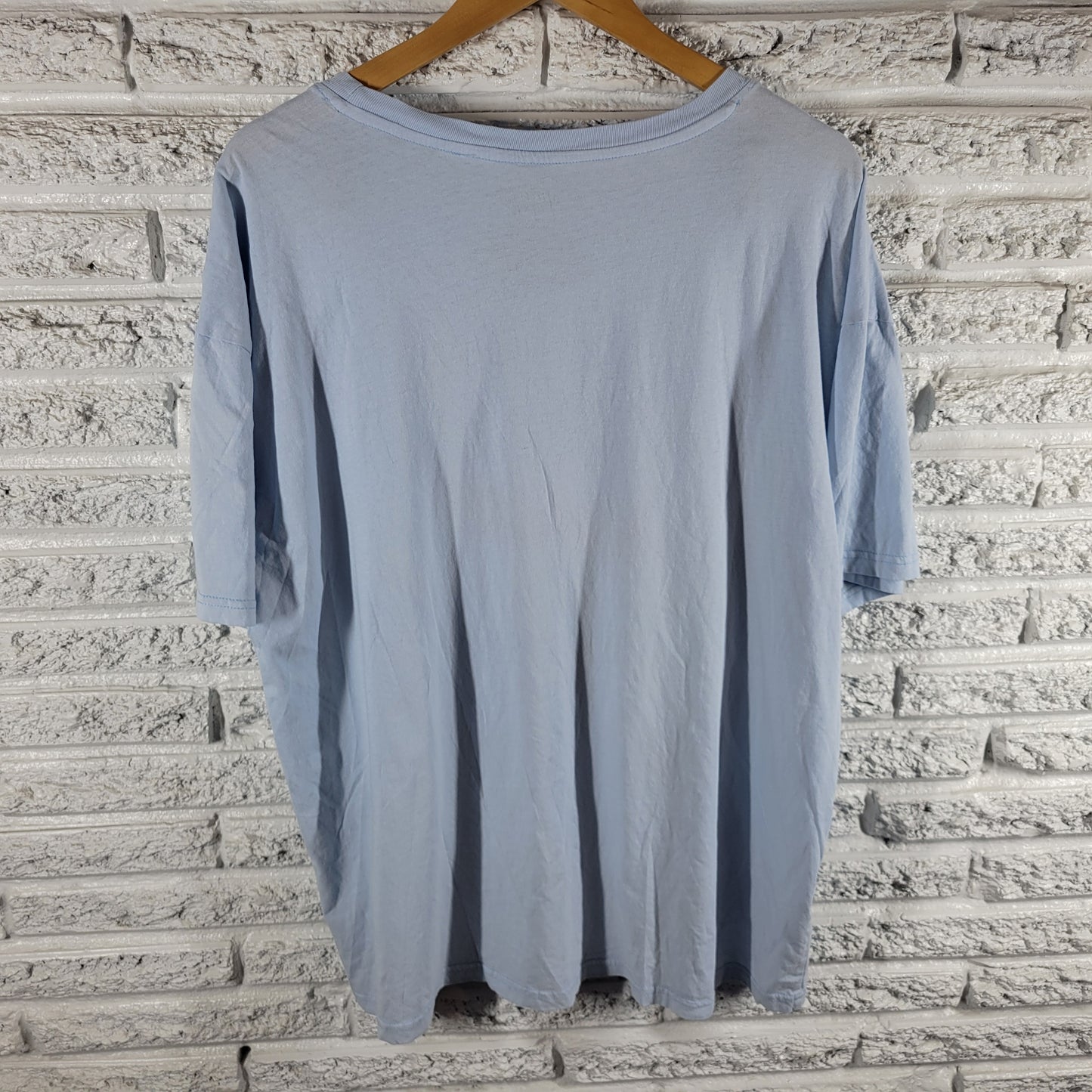 Mighty Fine XL Monaco Vintage Style Grand Prix Graphic T-Shirt Light Blue NOV53E