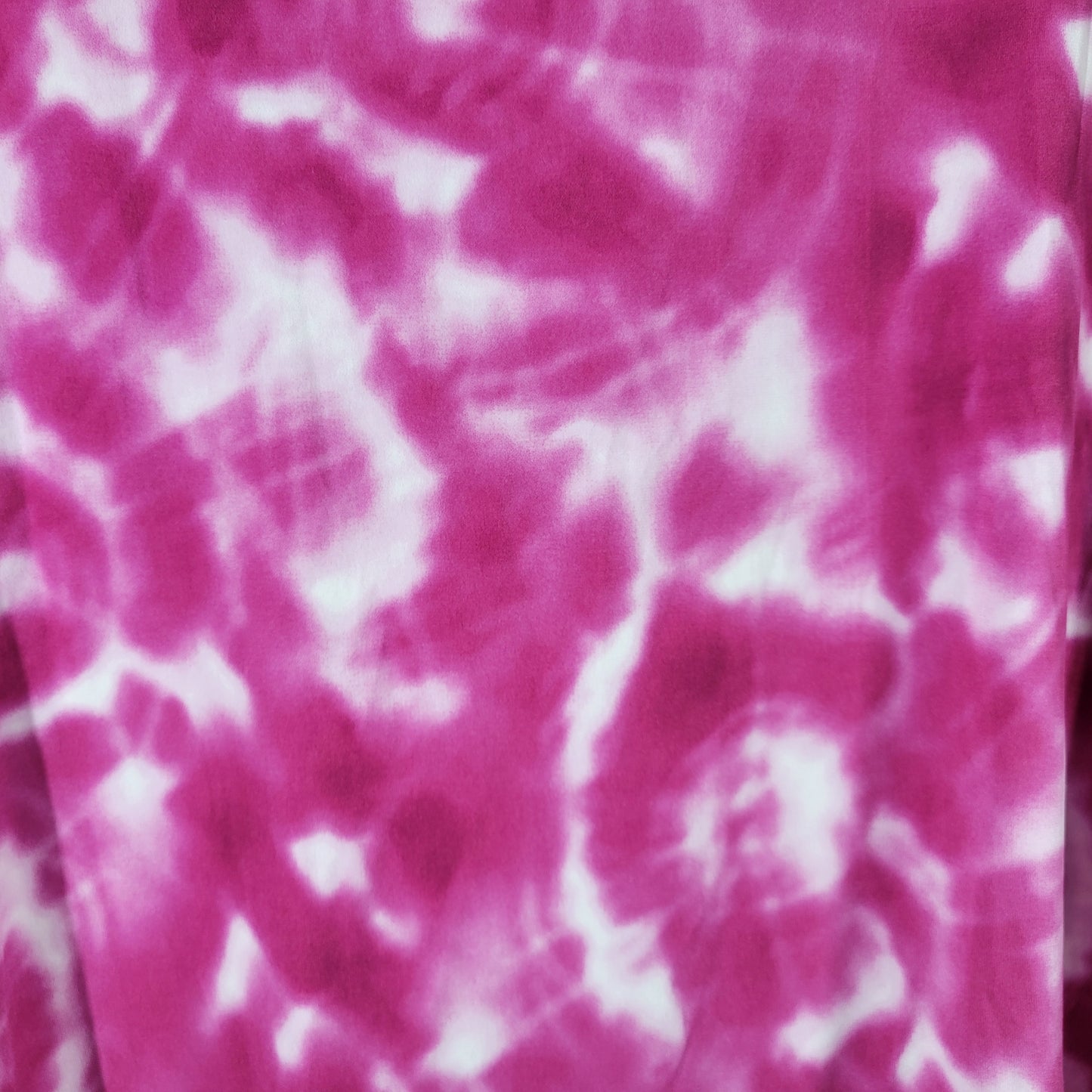 Calvin Klein Womens Top XL Pink White Tie Dye Draped Neck Sleeveless TIE34E