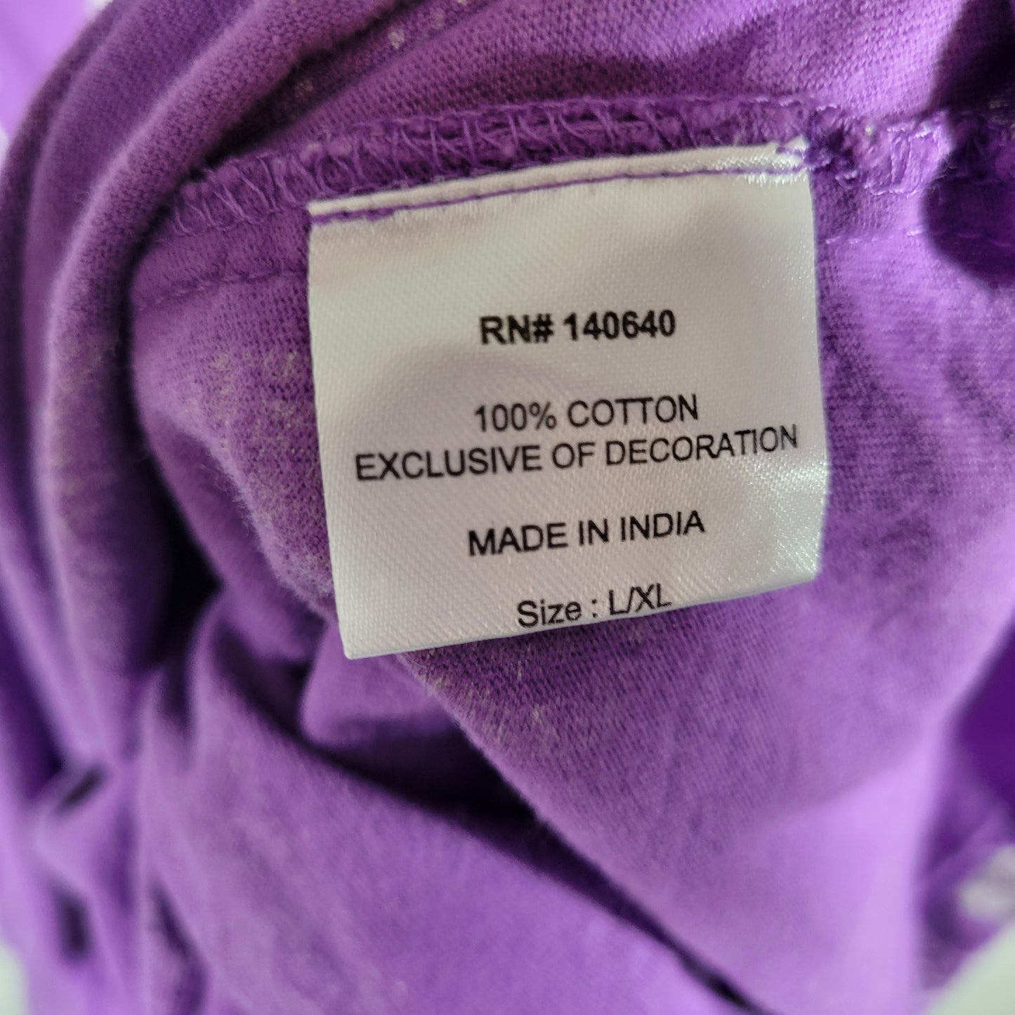 Sunshine Raised Ocean City Purple Fish Sea Life L/XL Dress Coverup PUR41E