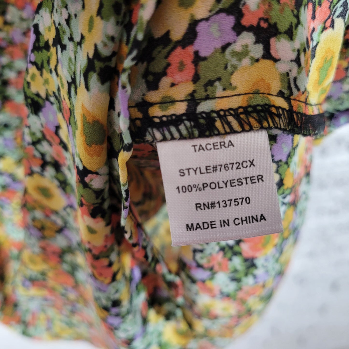 Tacera Womens Tunic Blouse 2X Floral V-Neck Sleeveless Lightweight FLO164E