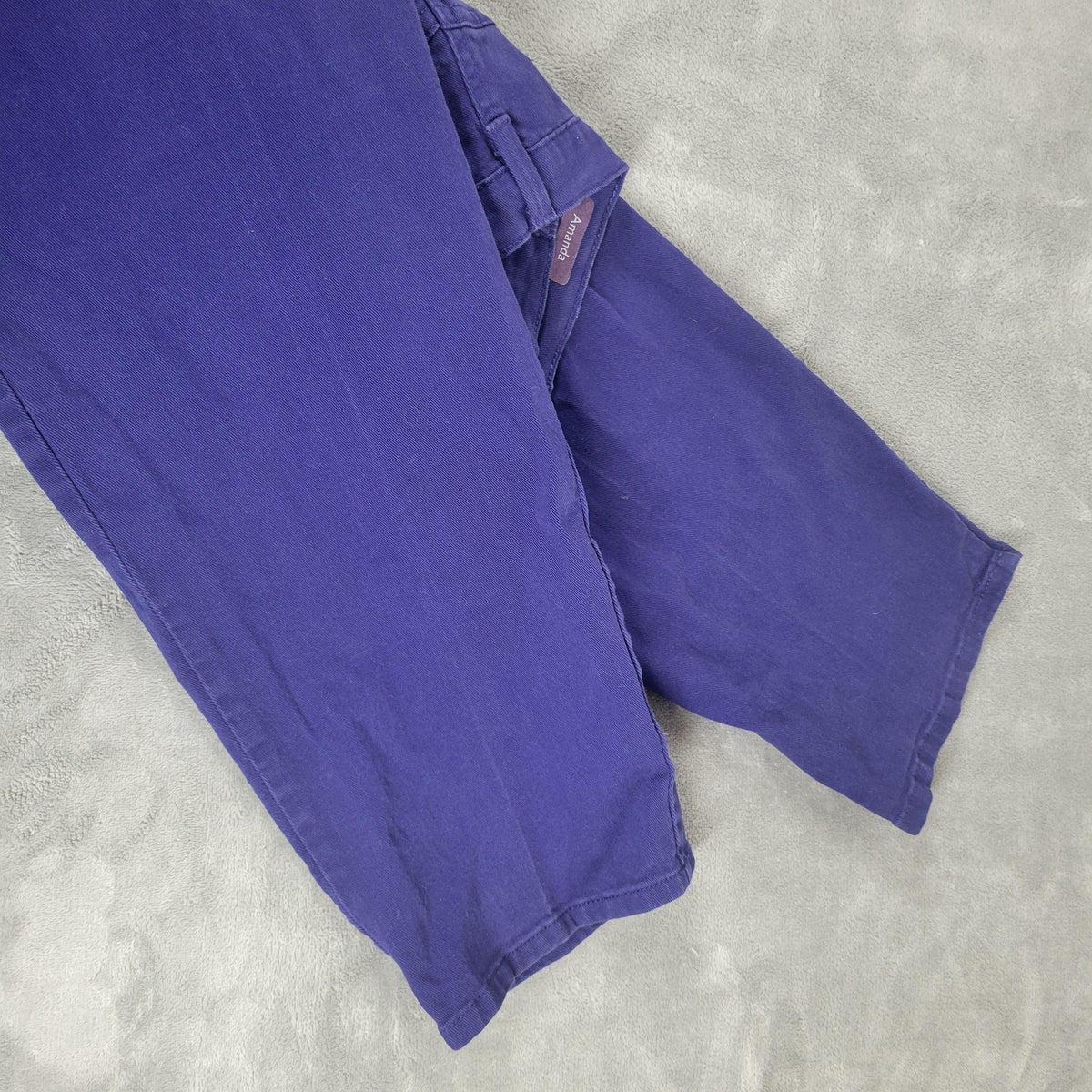 Gloria Vanderbilt Amanda Jeans 18W Blue Straight Leg Stretch Elastic Waist SL84E