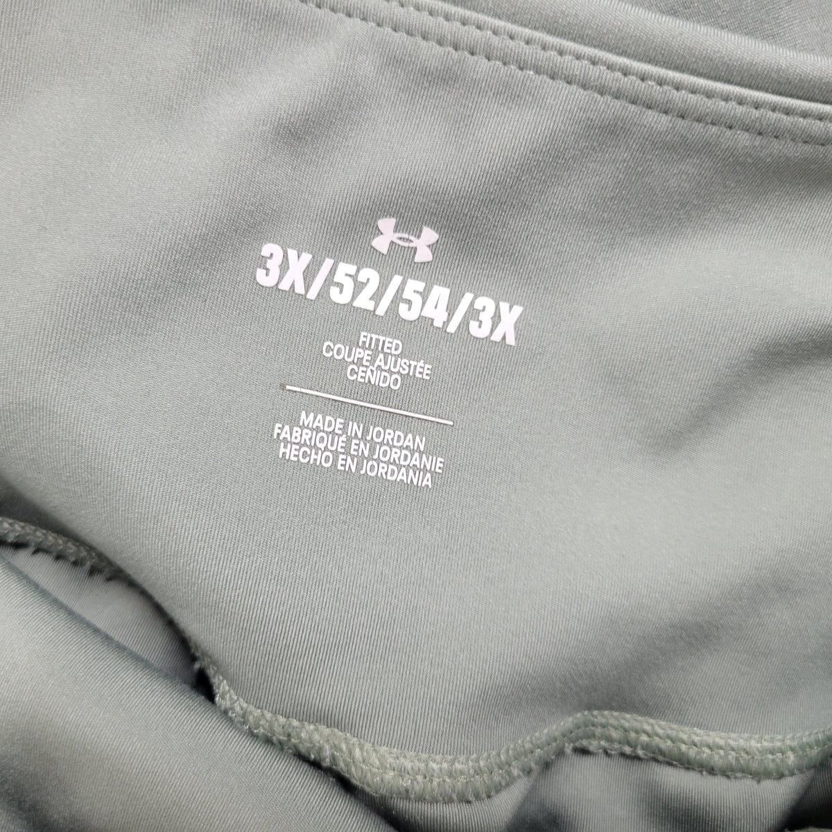 Under Armour Womens Capri Jogger Pants 3X Plus Mint Green Elastic Waist GRE42E