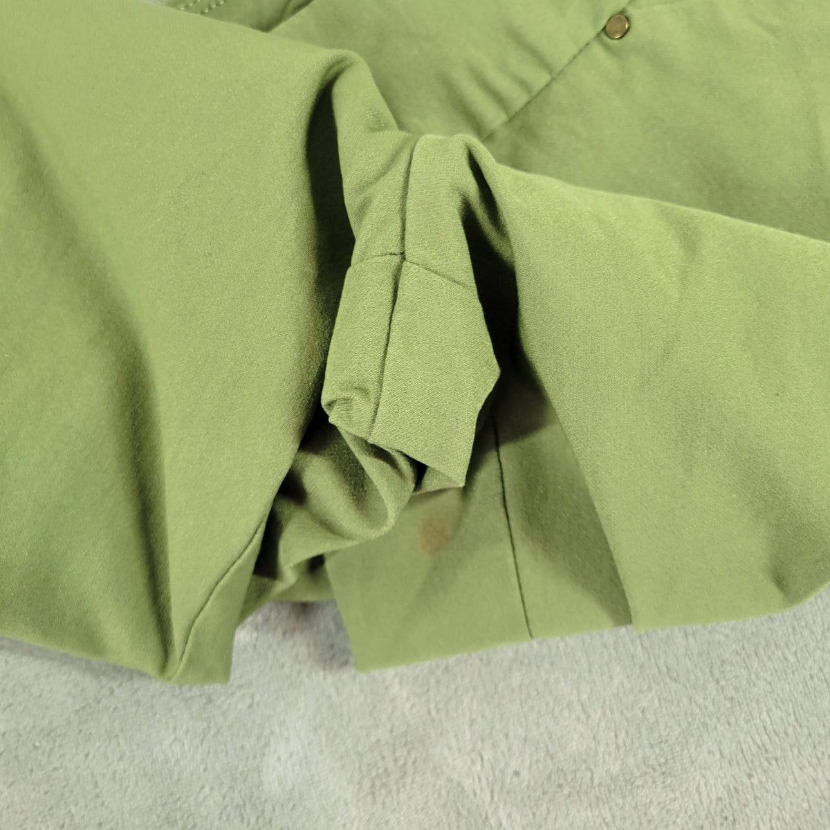 Cato Pants 18W Plus Size Green Straight Leg Pull On Elastic Waist GRE50E