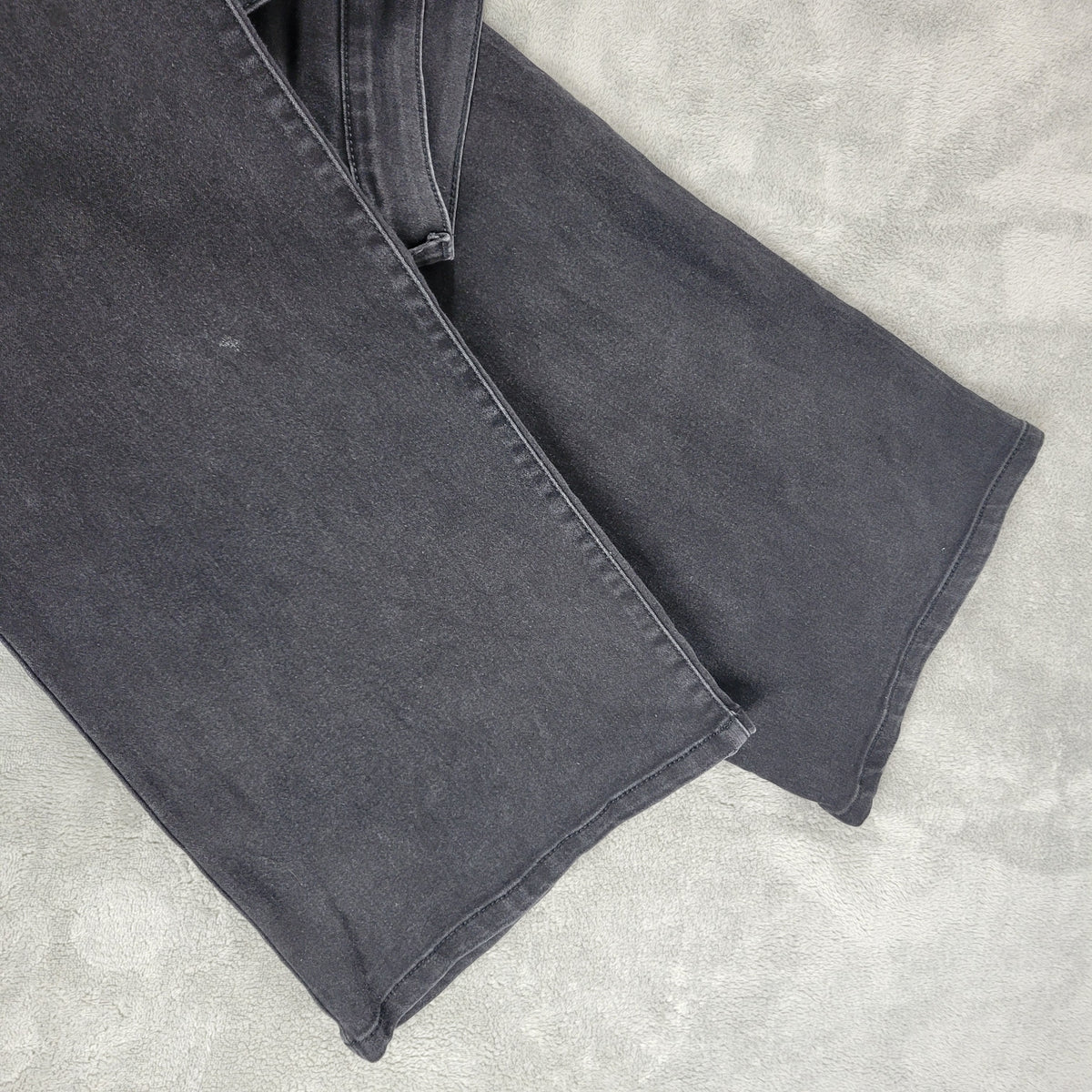 Style Co Jeans 20W Plus Size Black Denim Bootcut 42 Waist 5 Pocket BOO7E