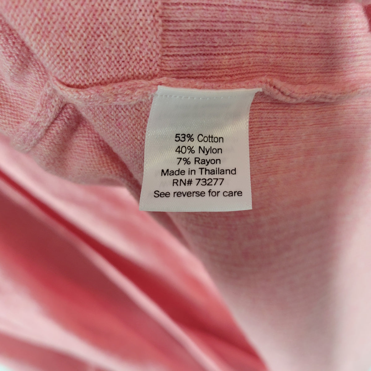 Croft Barrow Cardigan Sweater 2X Plus Size Pink Tight Knit Pockets SWE41E