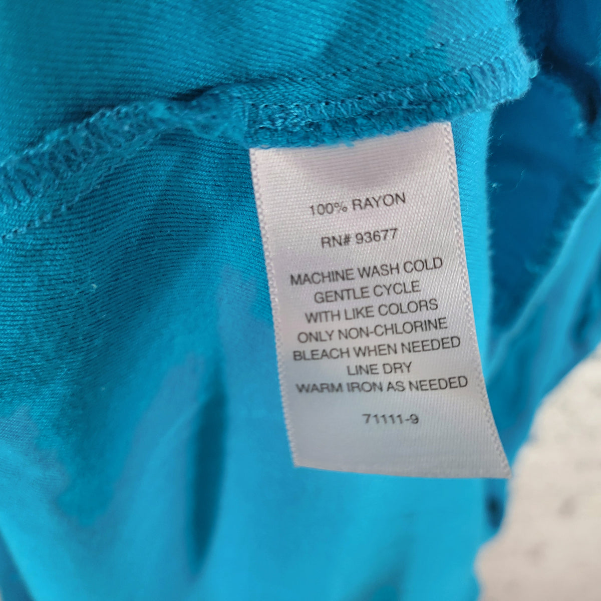 Liz Claiborne XXL Blue Shirt Dress Midi Side Slit Stretch Short Sleeve Plus Size