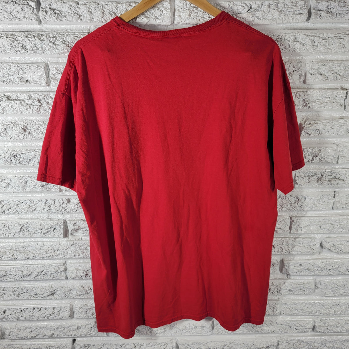 Fruit of the Loom XL Red Valentine Cupid Teacher Graphic Tee Short Sleeve RED14E