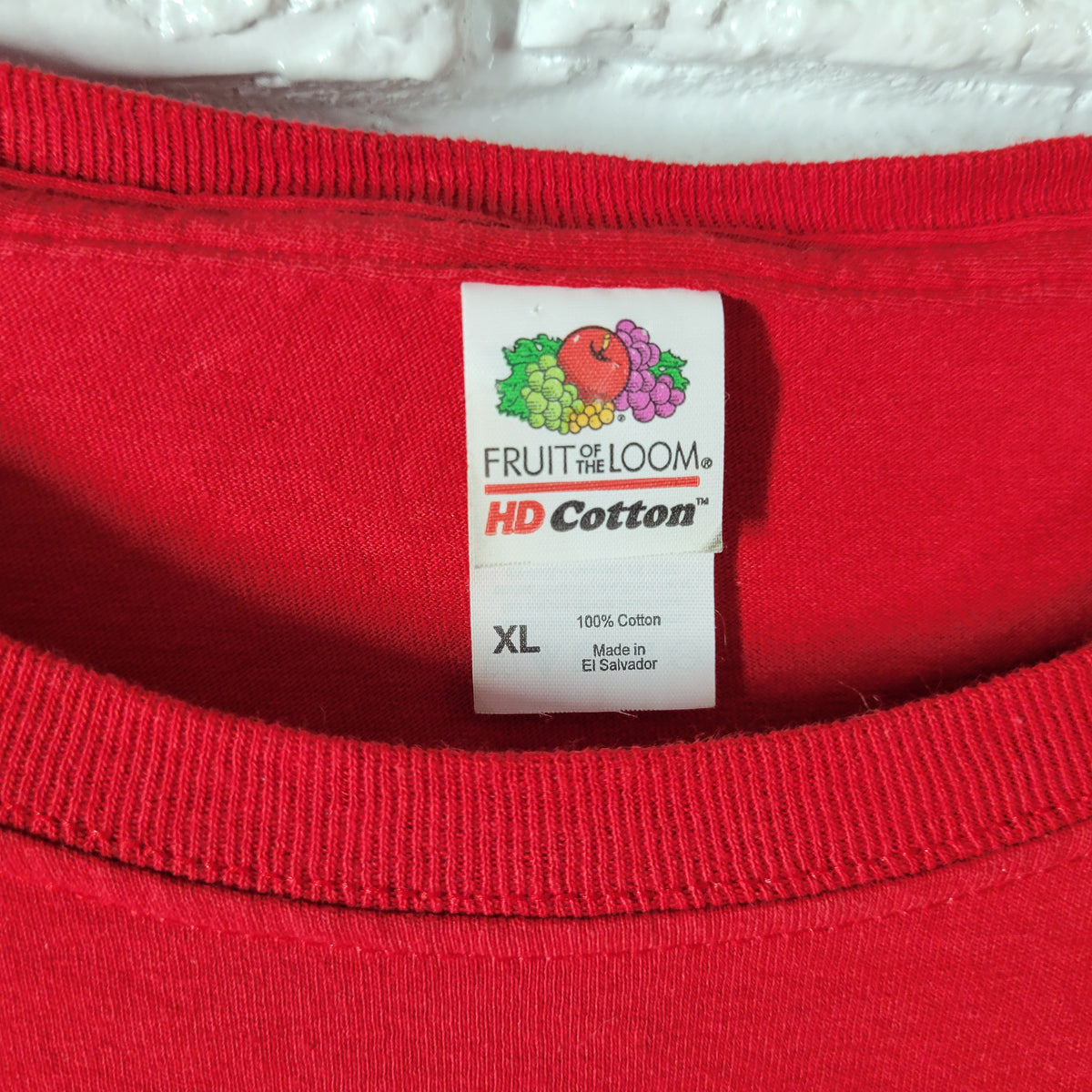 Fruit of the Loom XL Red Valentine Cupid Teacher Graphic Tee Short Sleeve RED14E