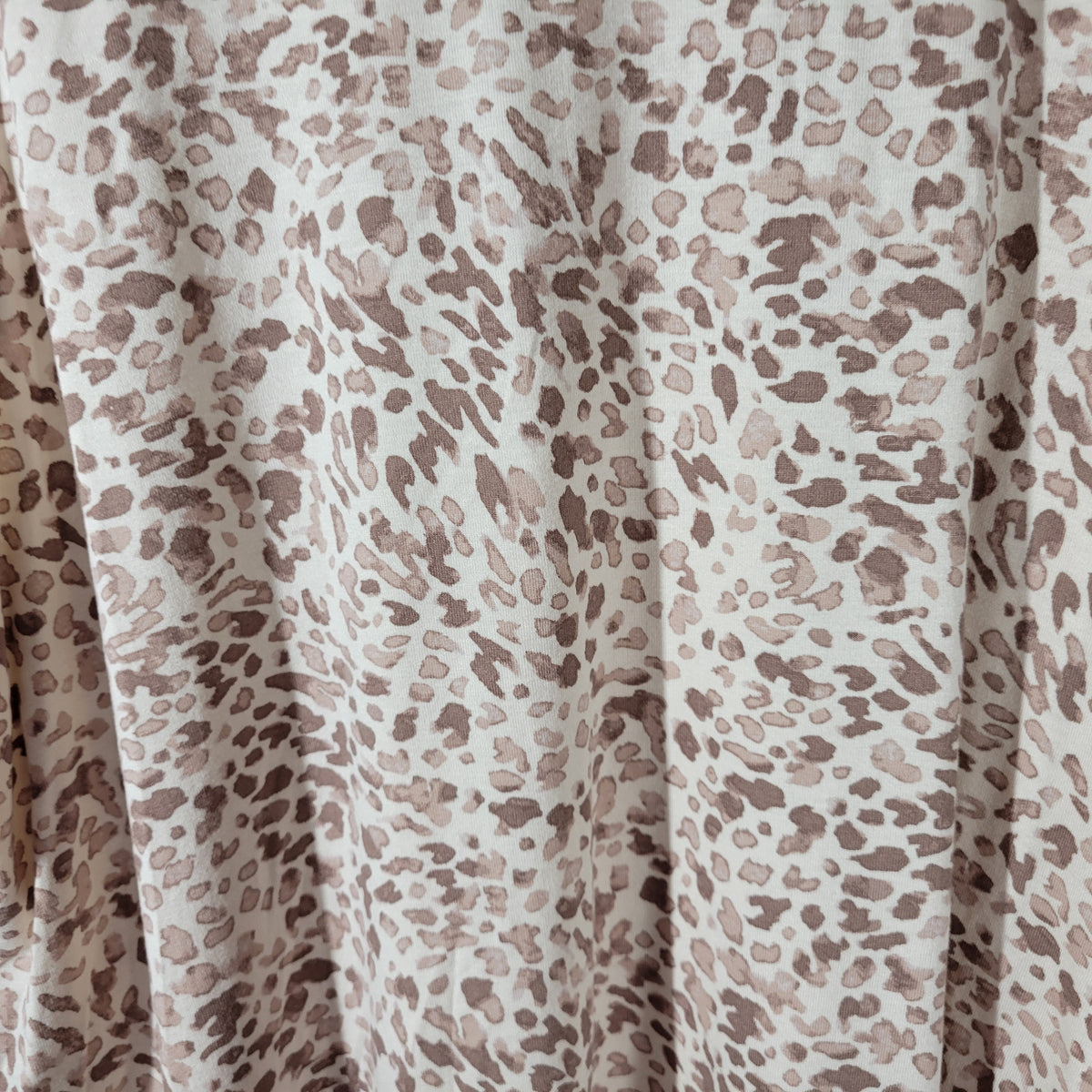 Old Navy Tank Top XL Animal Print Brown Tan Sleeveless Crew Neck Pullover ANI69E