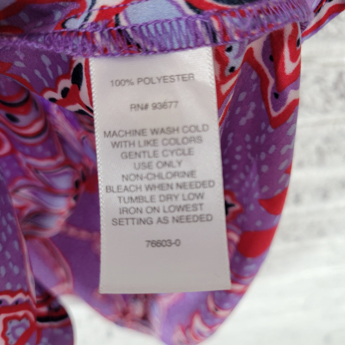 Liz Claiborne 2XL XXL Floral Sleeveless Top Collared Button Up Plus Size FLO261E